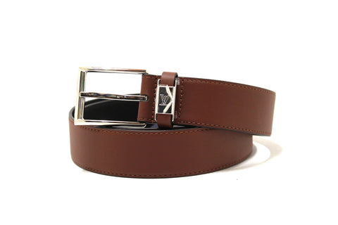 NEW Authentic Louis Vuitton Vedome 35mm Brown Belt 100/40