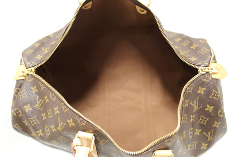 Authentic Louis Vuitton Classic Monogram Keepall 50 Travel Bag