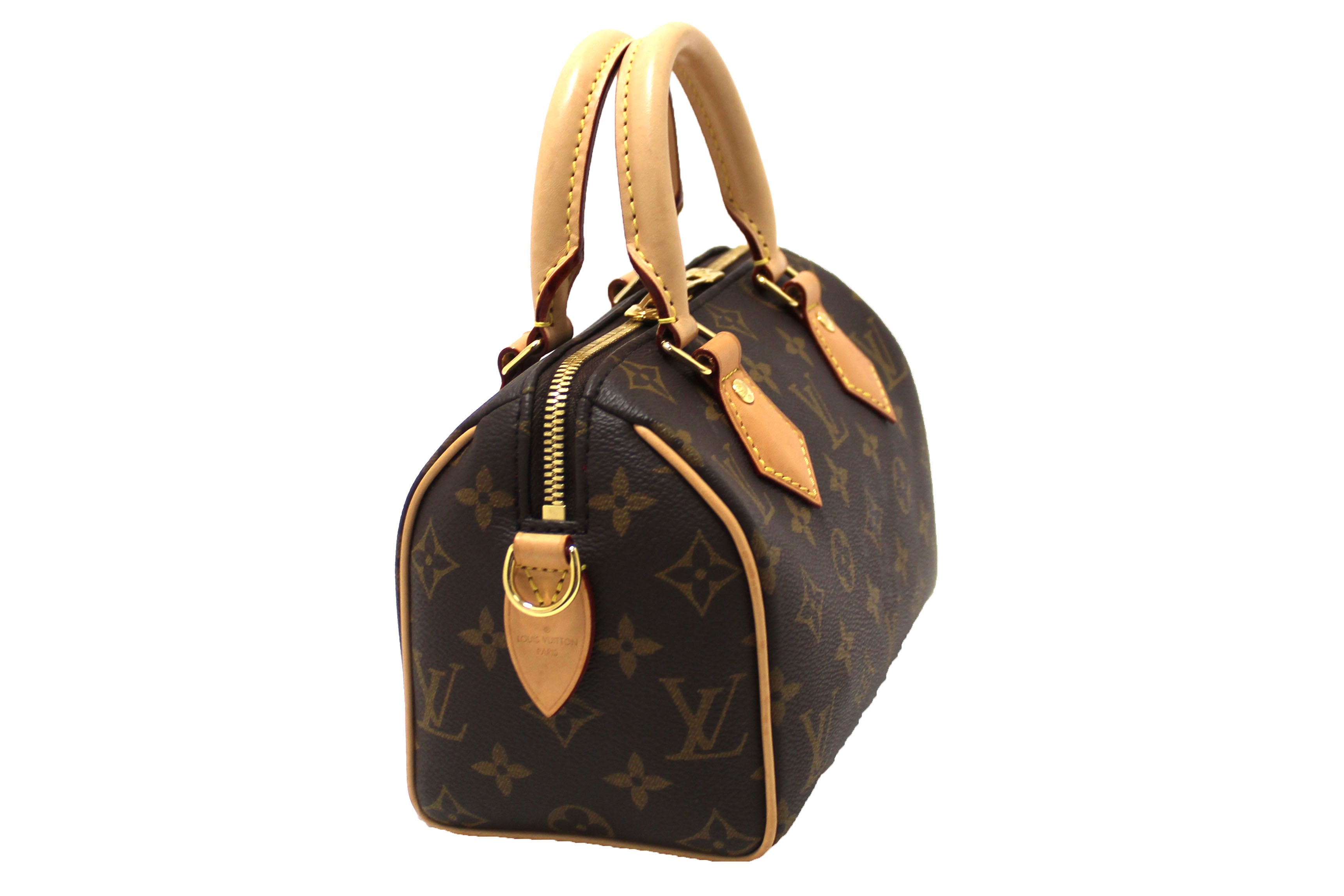 Authentic Louis Vuitton Classic Monogram Speedy 20 Bandoulière Bag