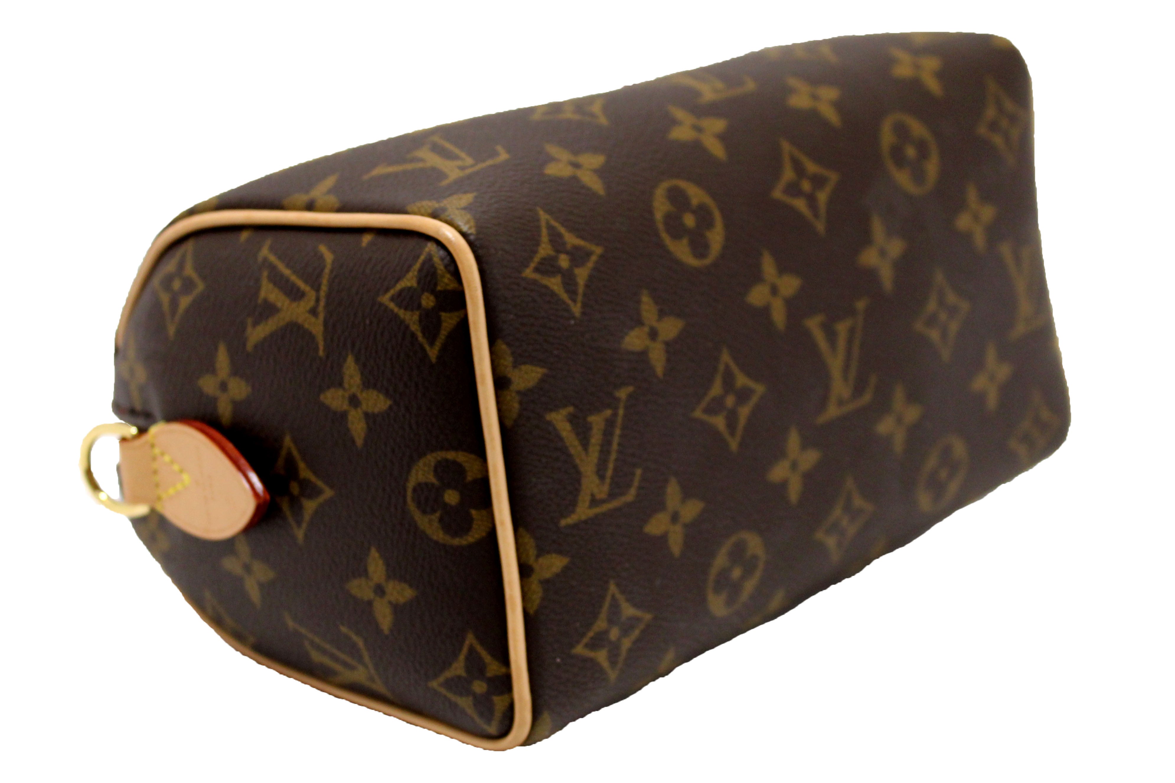 Authentic Louis Vuitton Classic Monogram Speedy 20 Bandoulière Bag