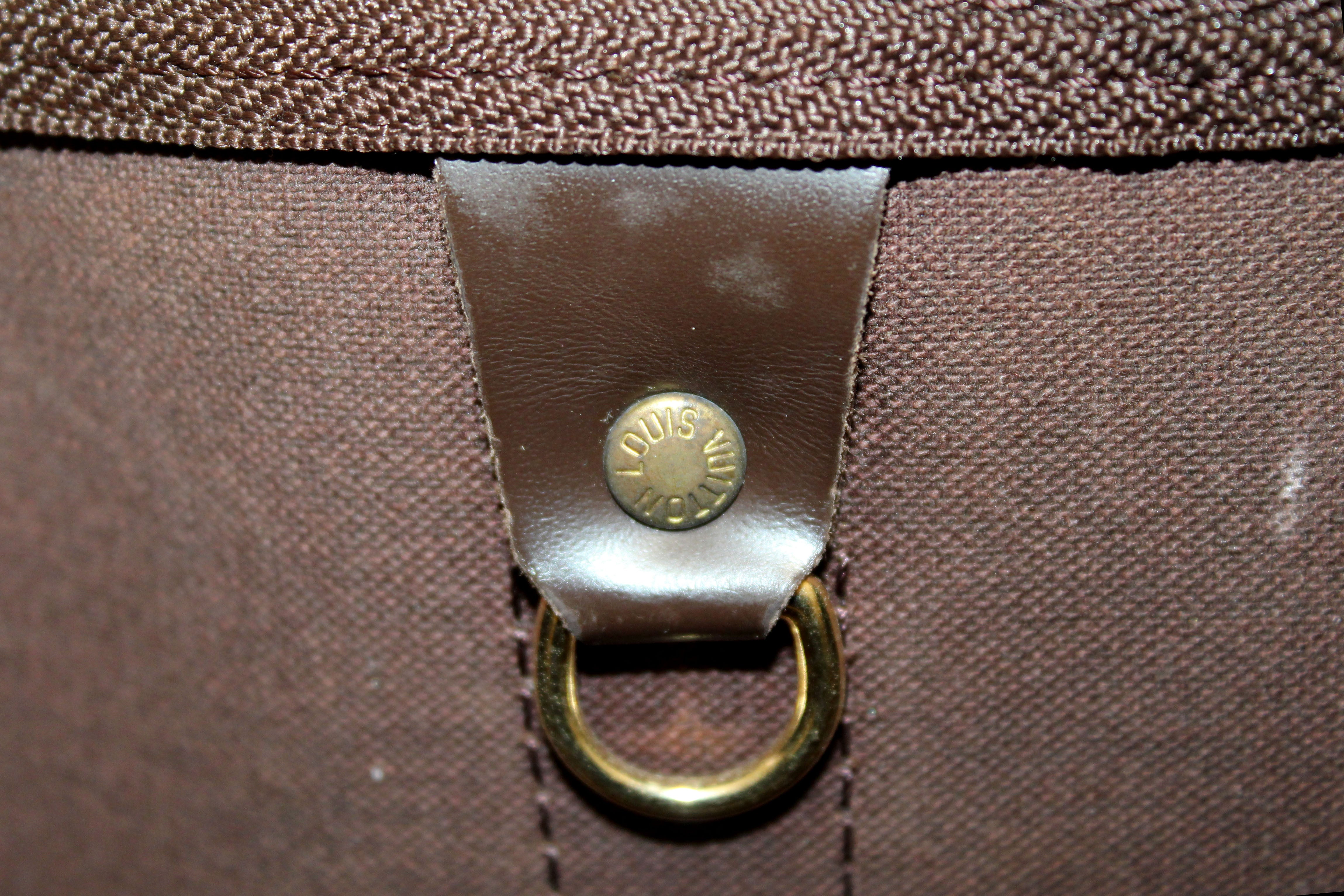 Louis Vuitton Damier Ebene Clipper Bandouliere Travel Bag – The