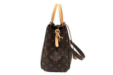 Authentic Louis Vuitton Classic Monogram Canvas Montaigne MM Handbag