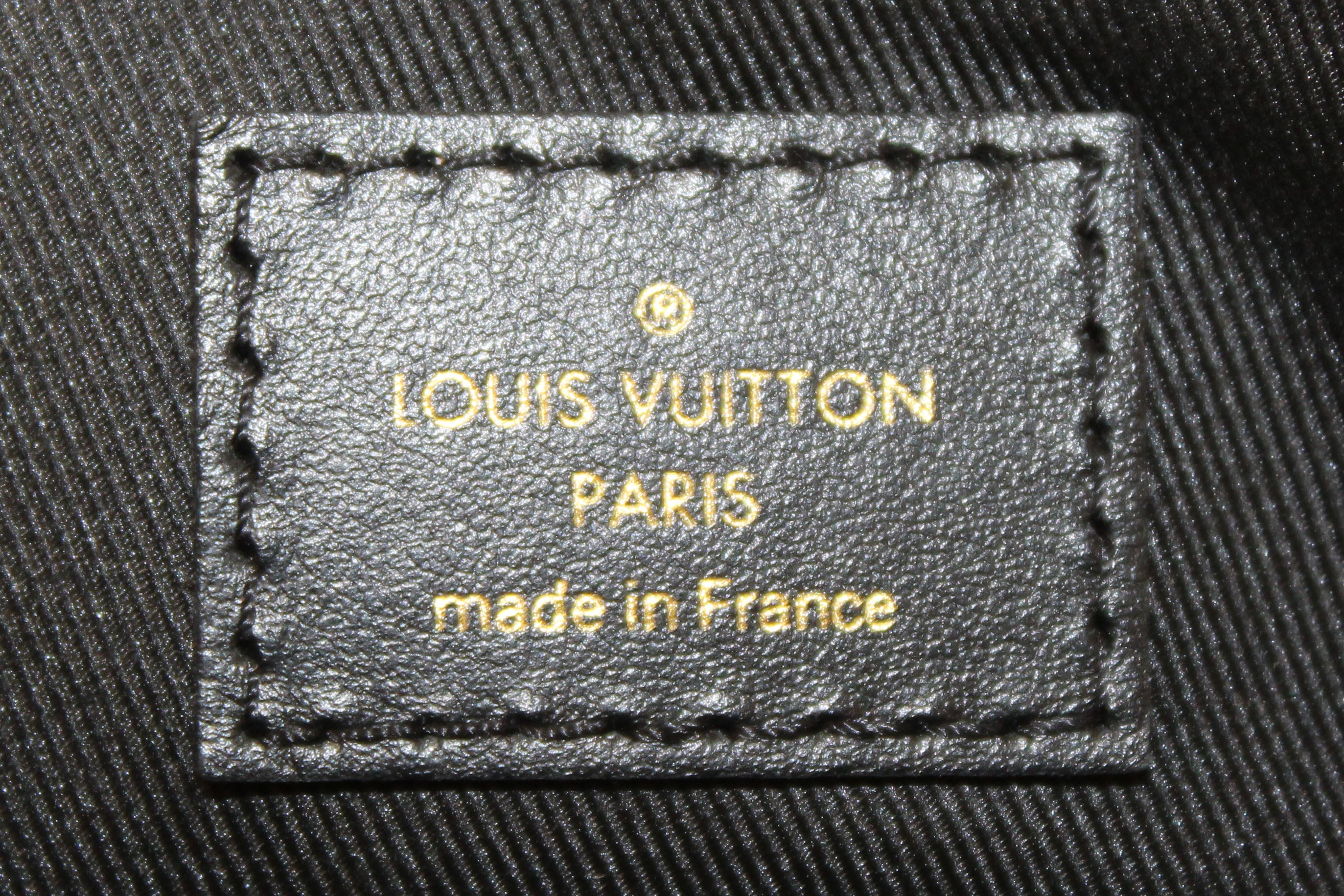 Authentic Louis Vuitton Damier Ebene Canvas Odéon PM Tote Bag