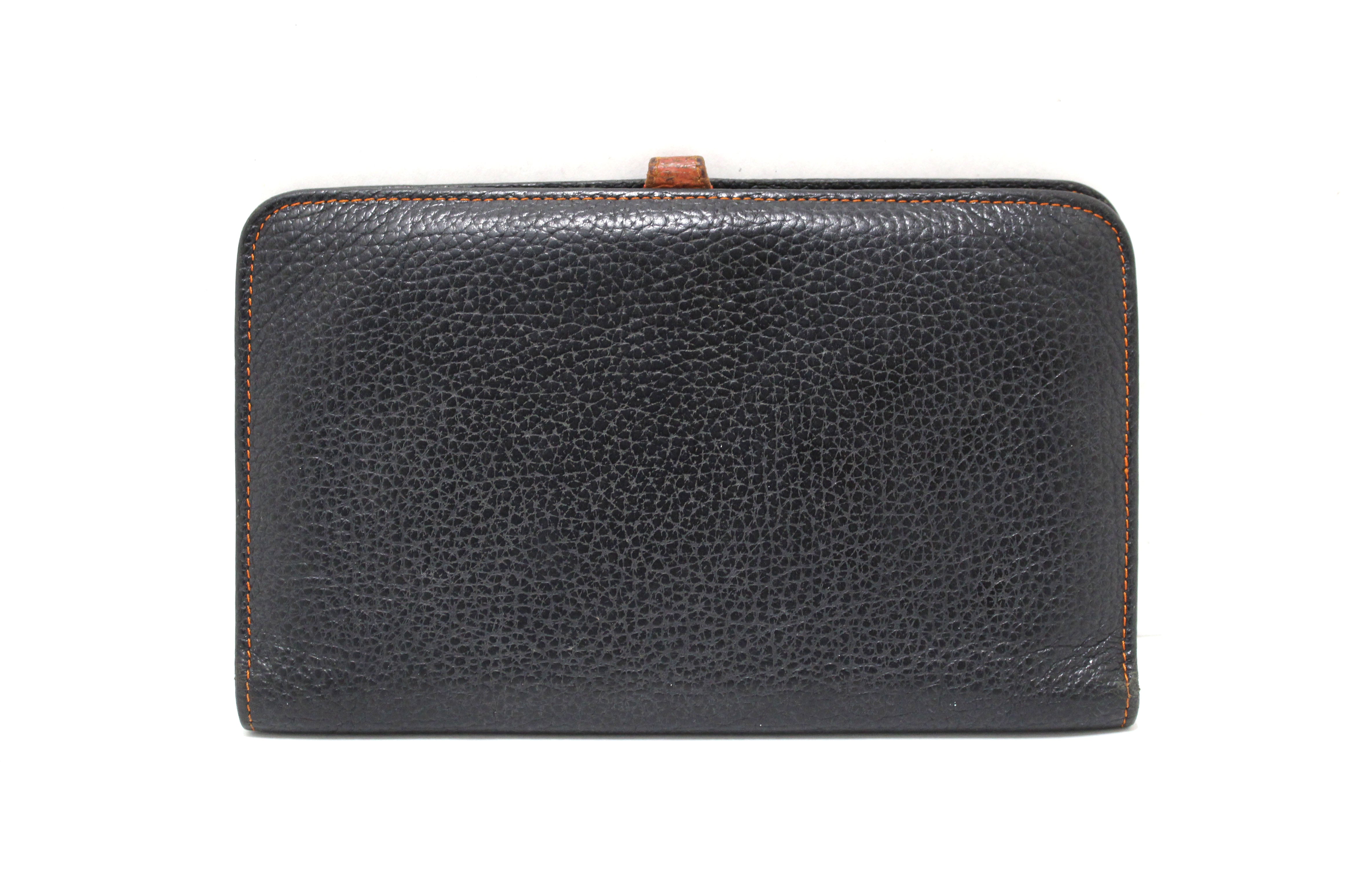 Hermès Orange Togo Leather Dogon Wallet 232H857 – Bagriculture