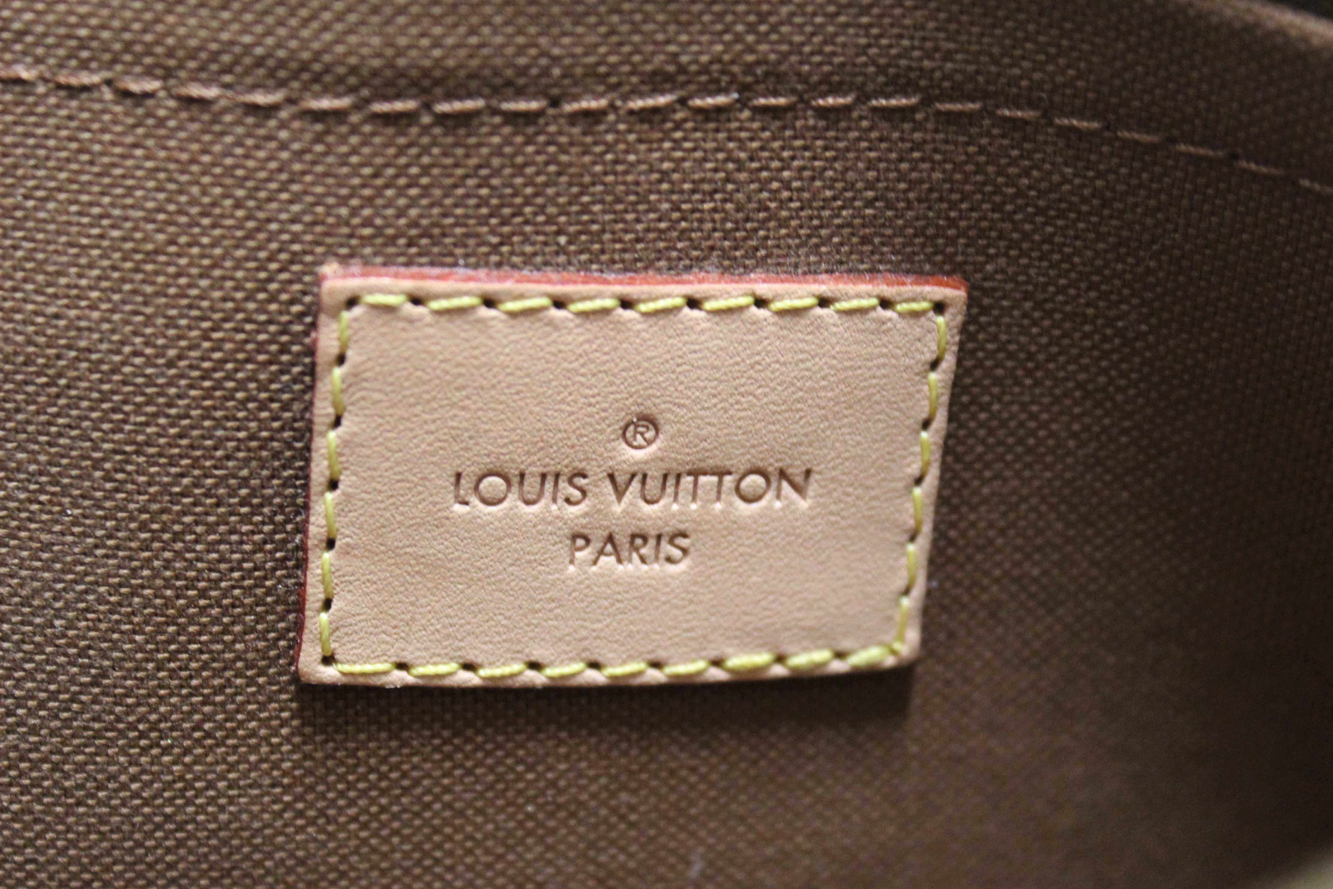 Authentic Louis Vuitton Classic Monogram Khaki PInk Strap Multi-Pochette Accessoires Bag