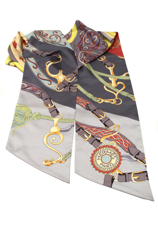Authentic Hermes Silk Festival des Amazones Maxi Twilly Scarf