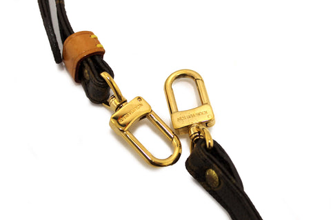 Authentic Louis Vuitton Classic Monogram Canvas 16mm Adjustable Shoulder Strap