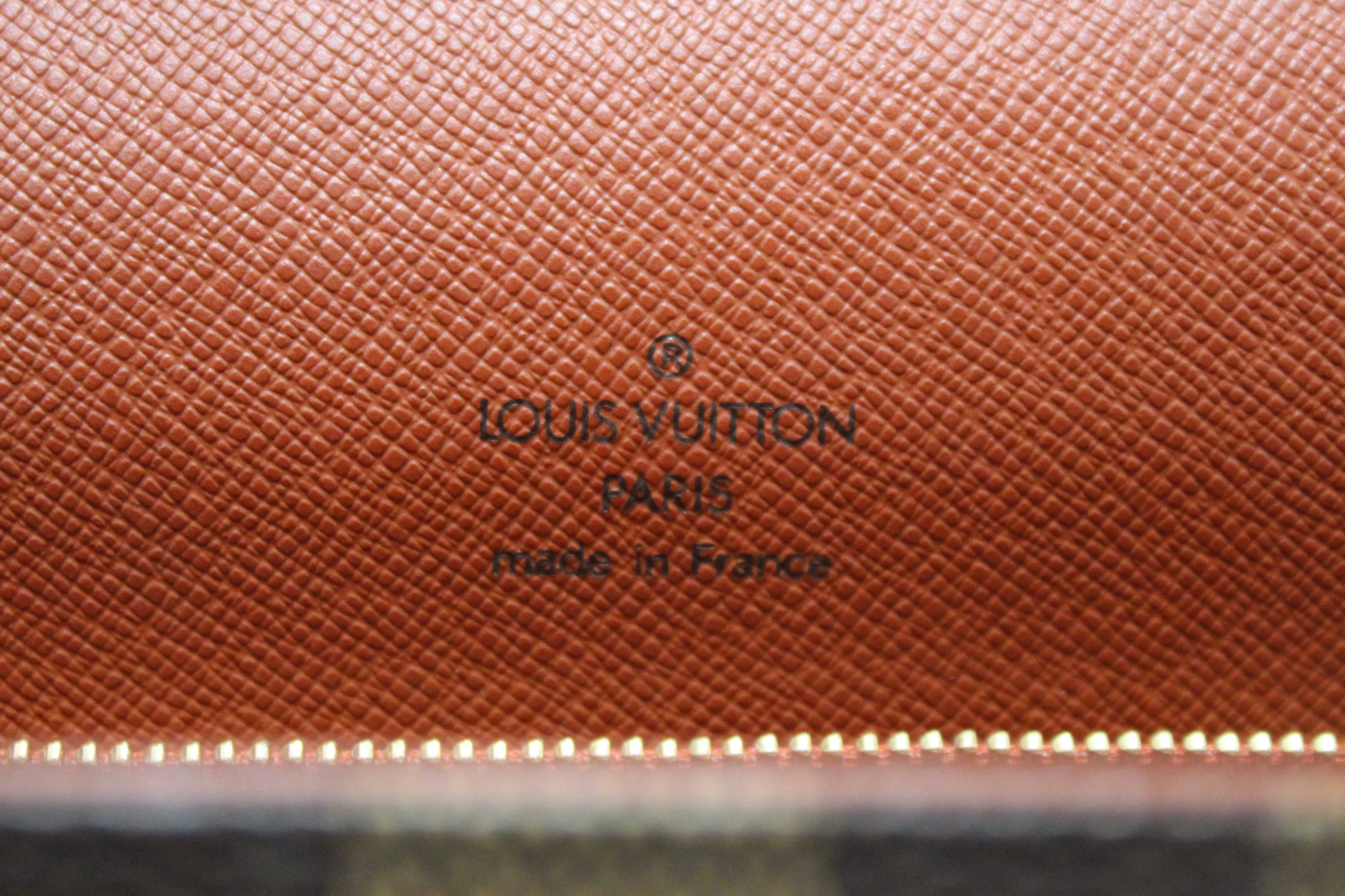 Authentic Louis Vuitton Damier Ebene Tribeca Long Shoulder Bag