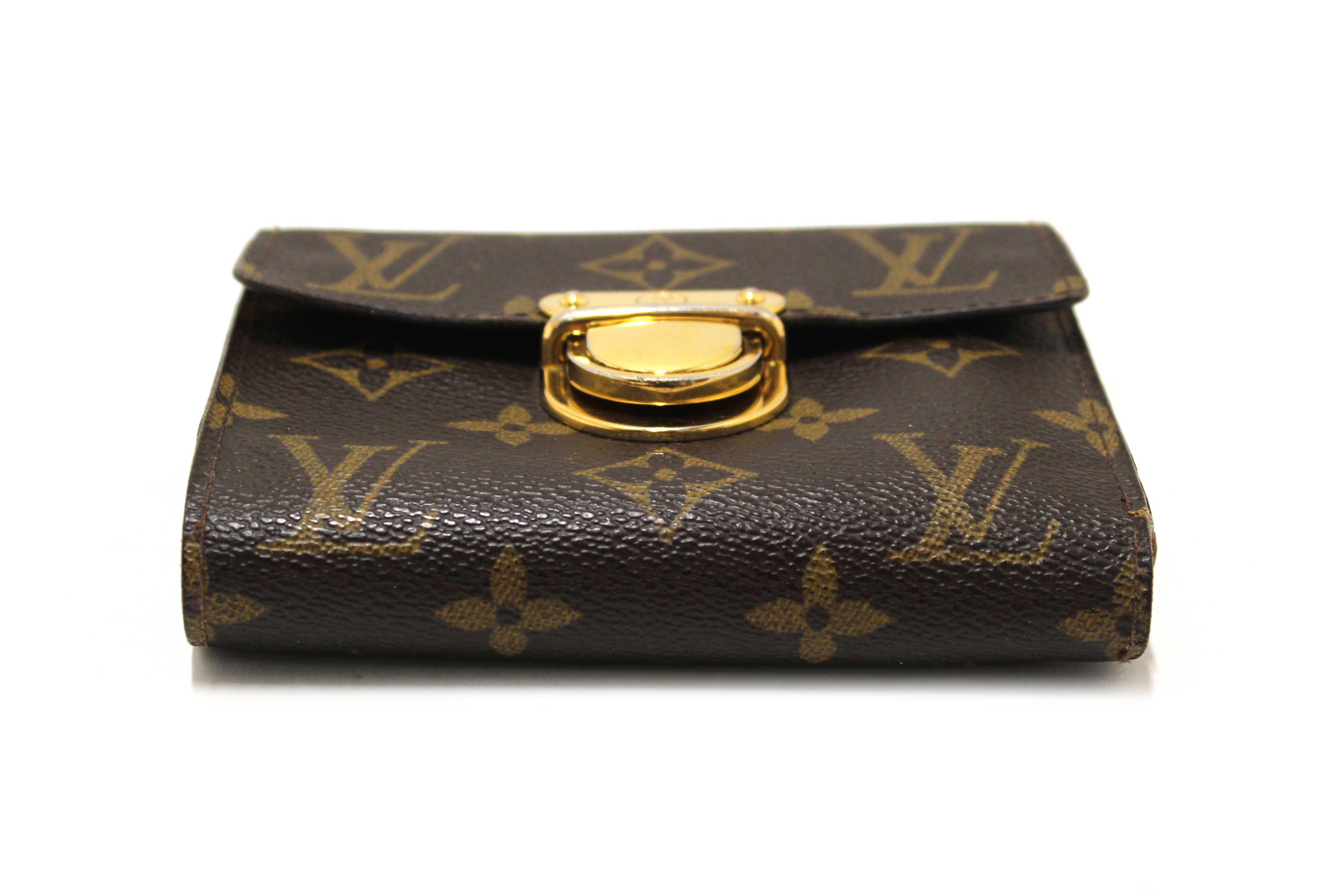 Authentic Louis Vuitton Classic Monogram Canvas Koala Wallet