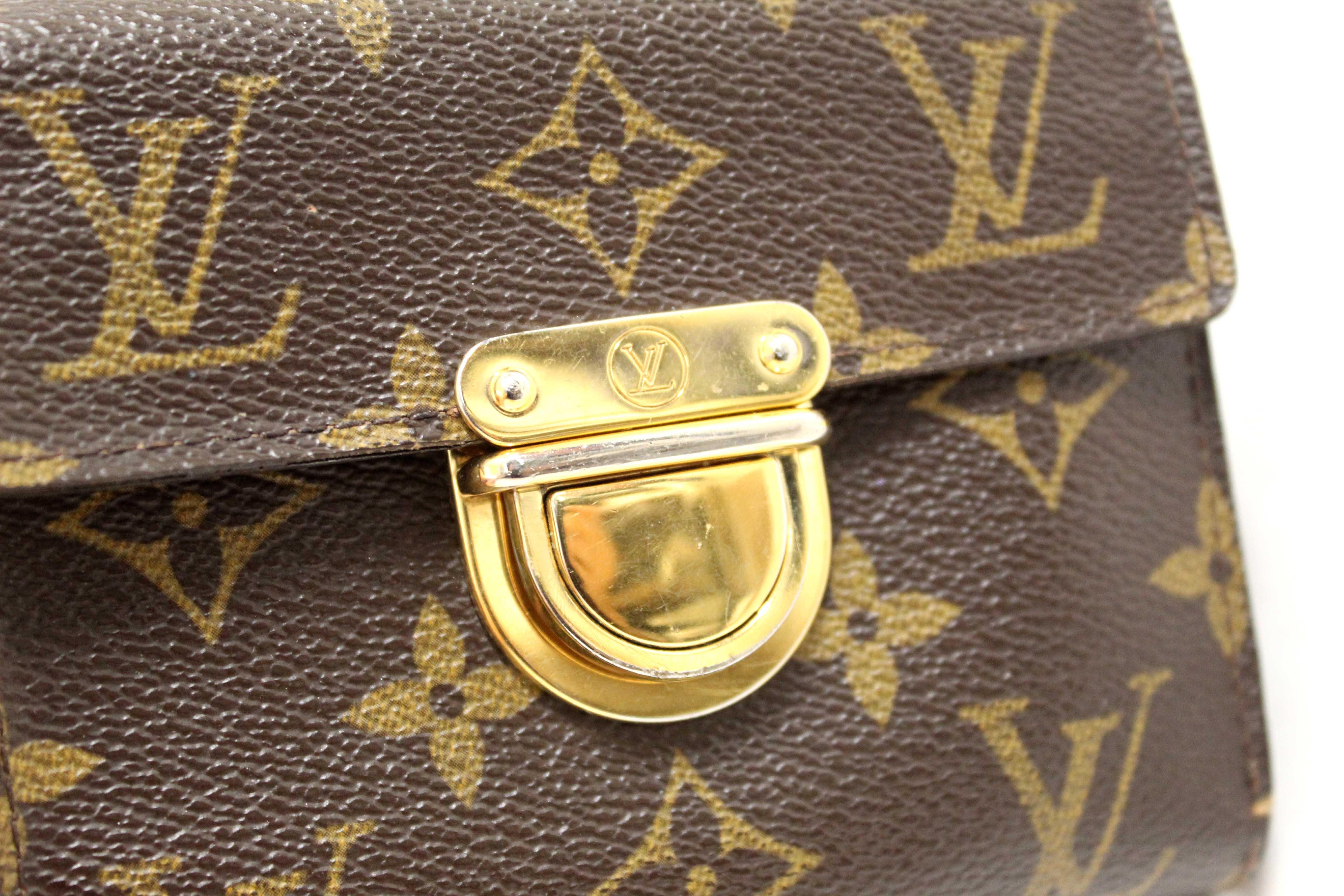 Authentic Louis Vuitton Classic Monogram Canvas Koala Wallet