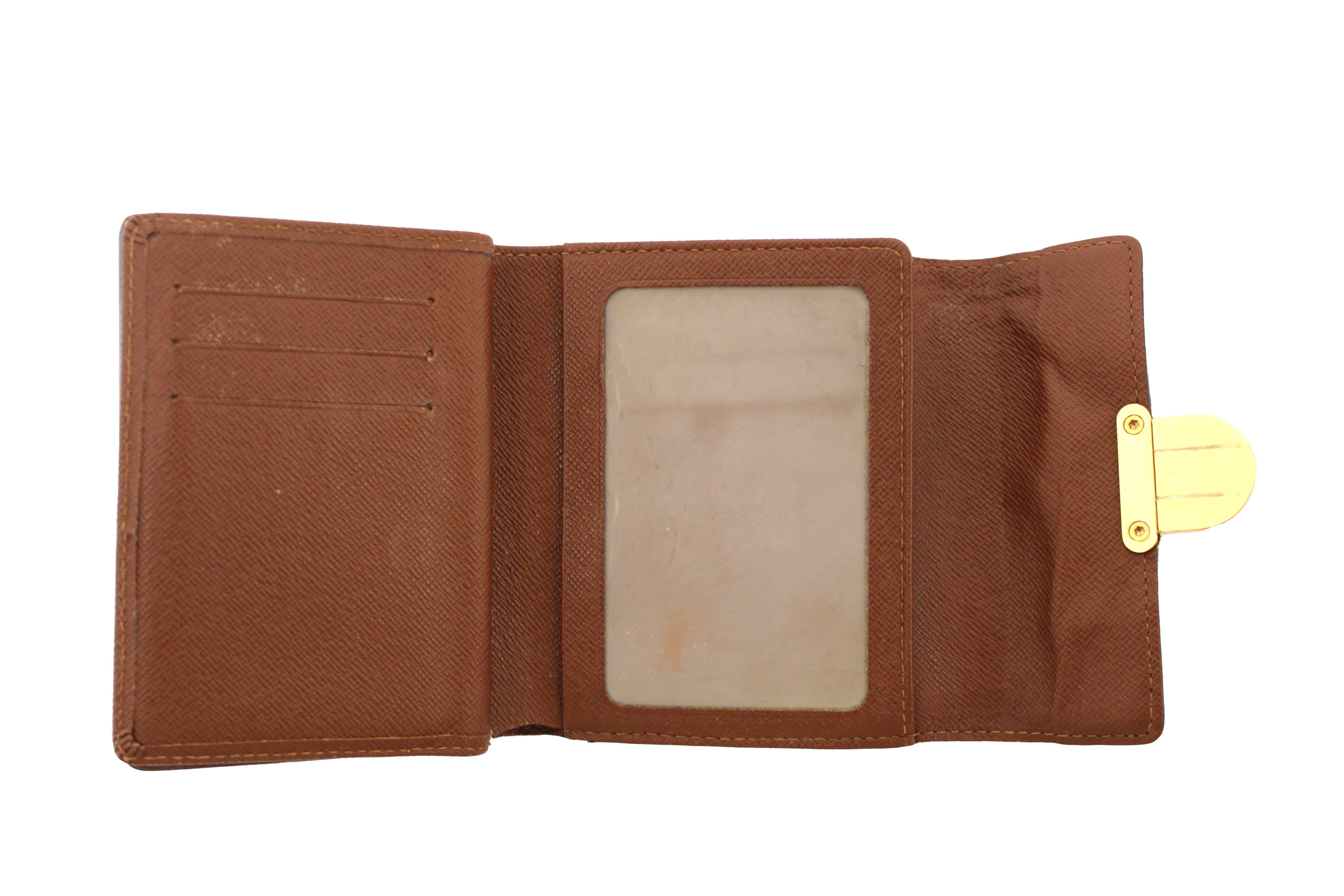 Authentic Louis Vuitton Classic Monogram Canvas Koala Wallet