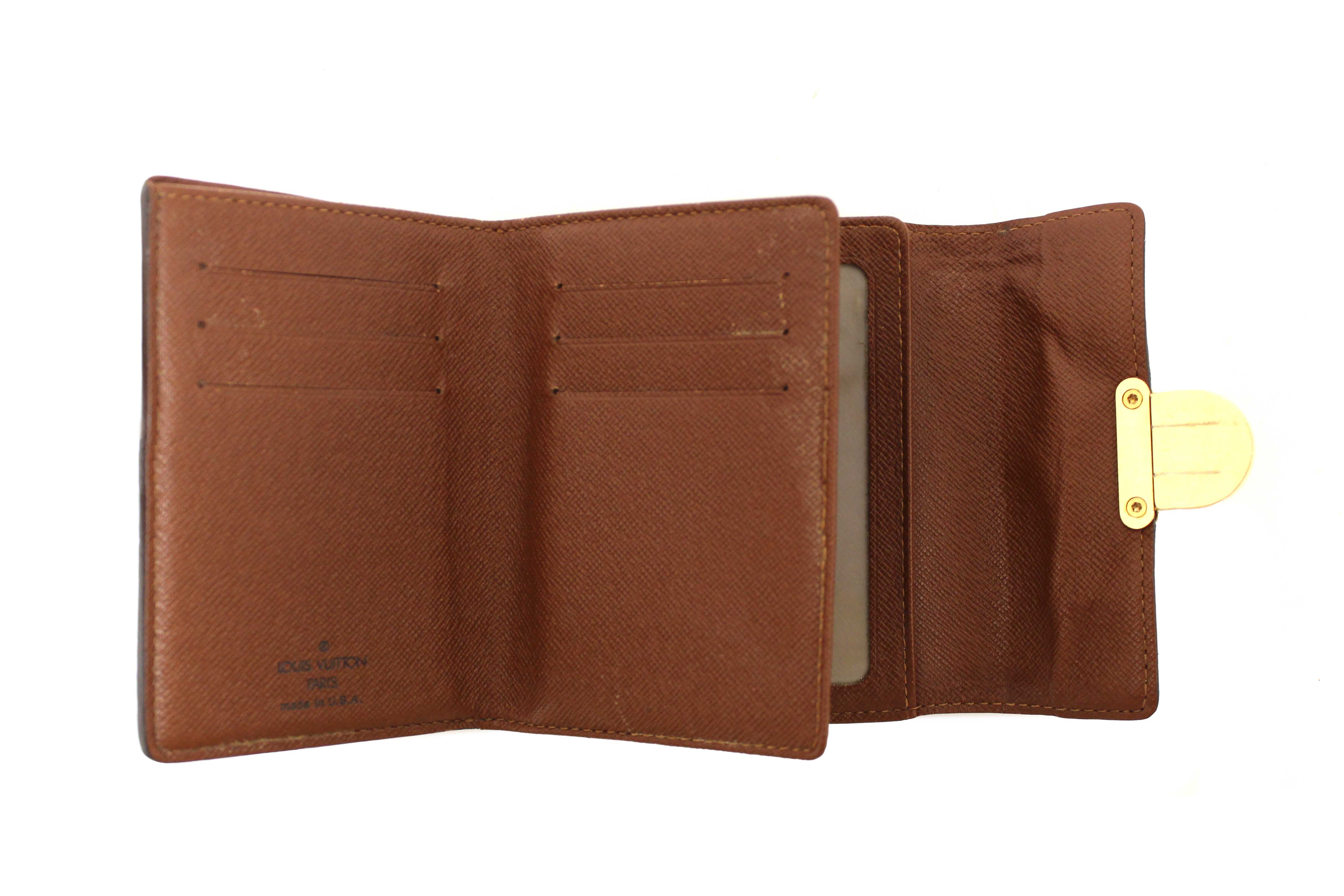 Authentic Louis Vuitton Classic Monogram Canvas Koala Wallet