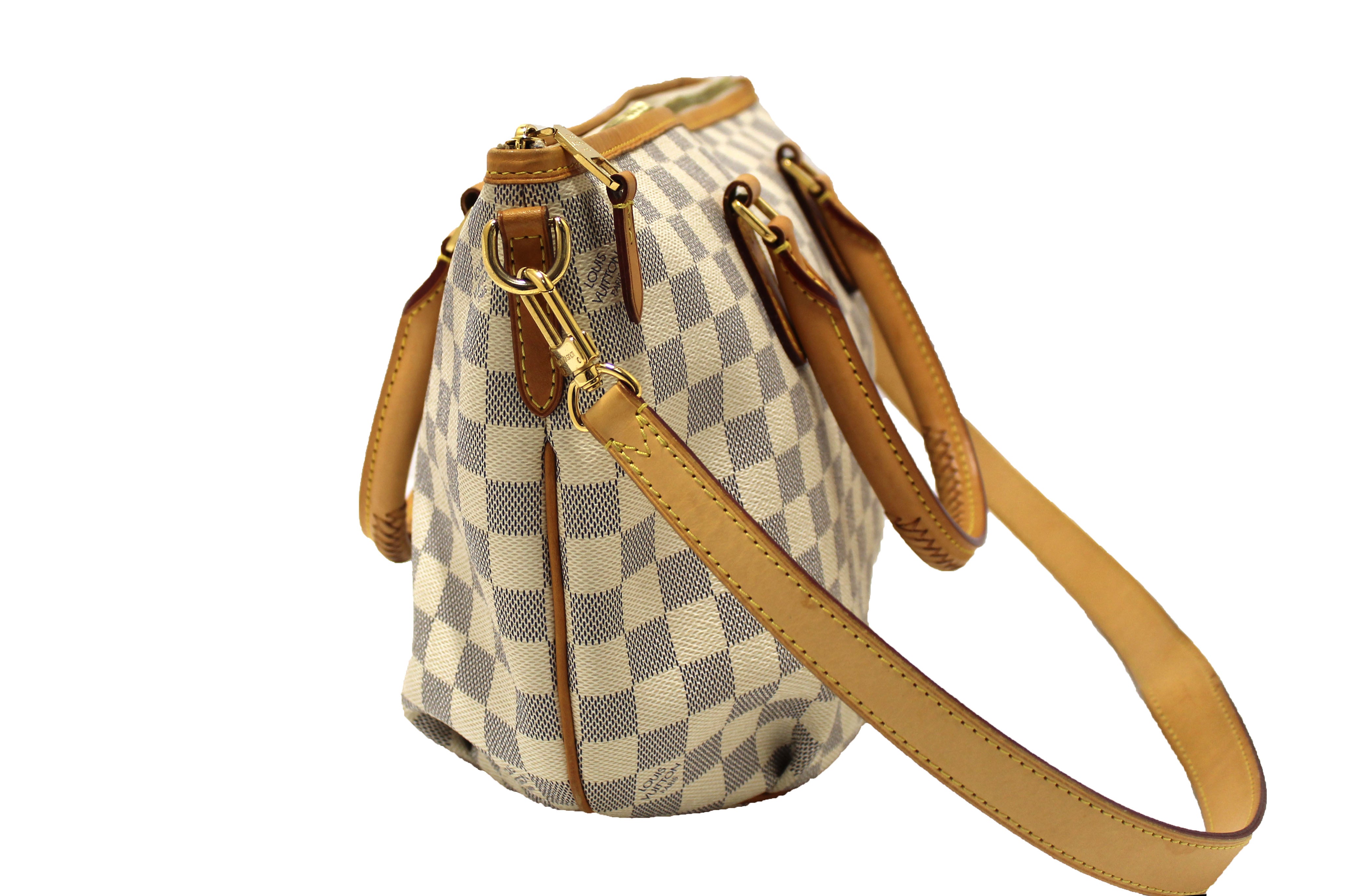 Authentic Louis Vuitton Damier Azur Riviera PM Handbag