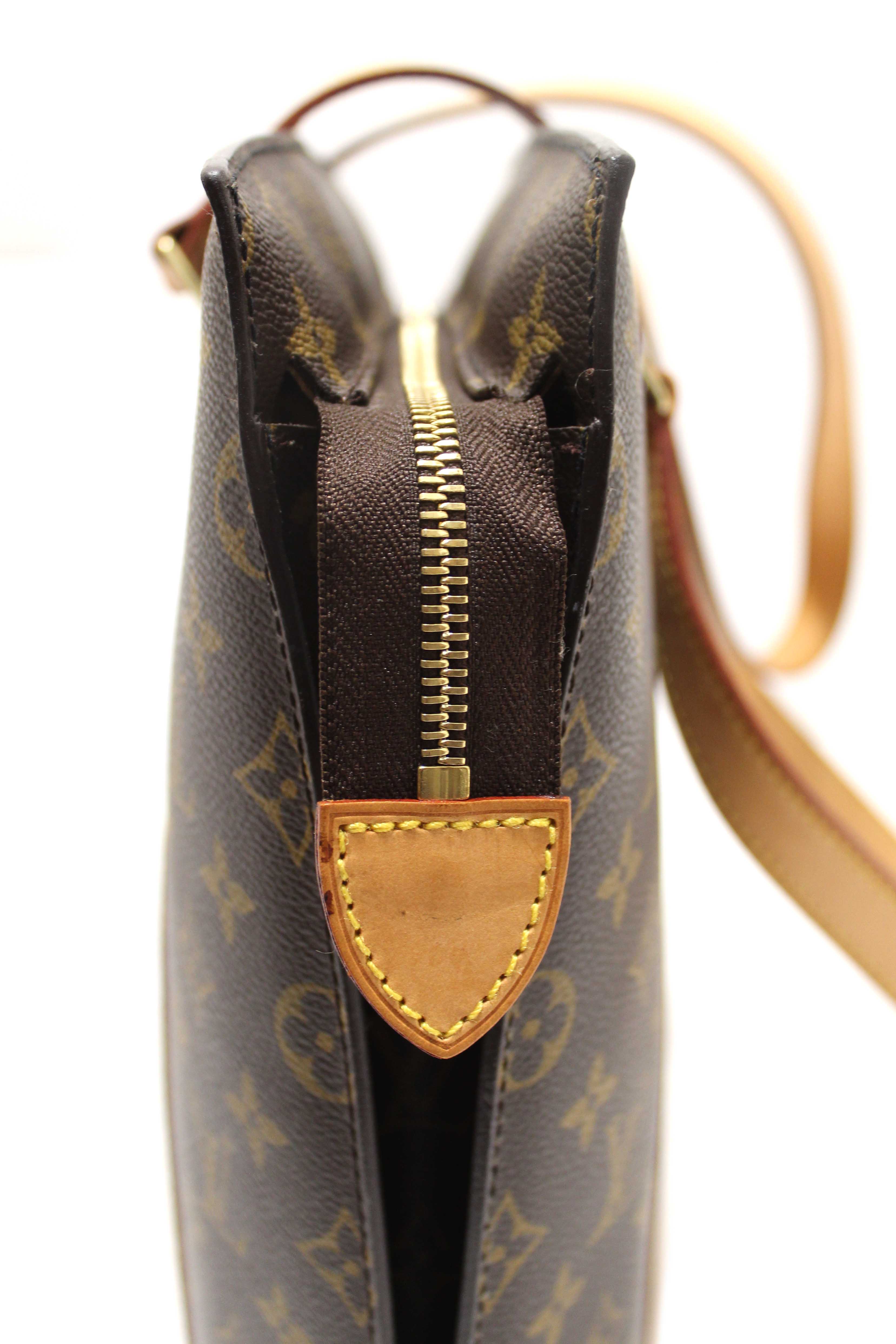 Authentic Louis Vuitton Classic Monogram Canvas Babylone Tote Shoulder Bag