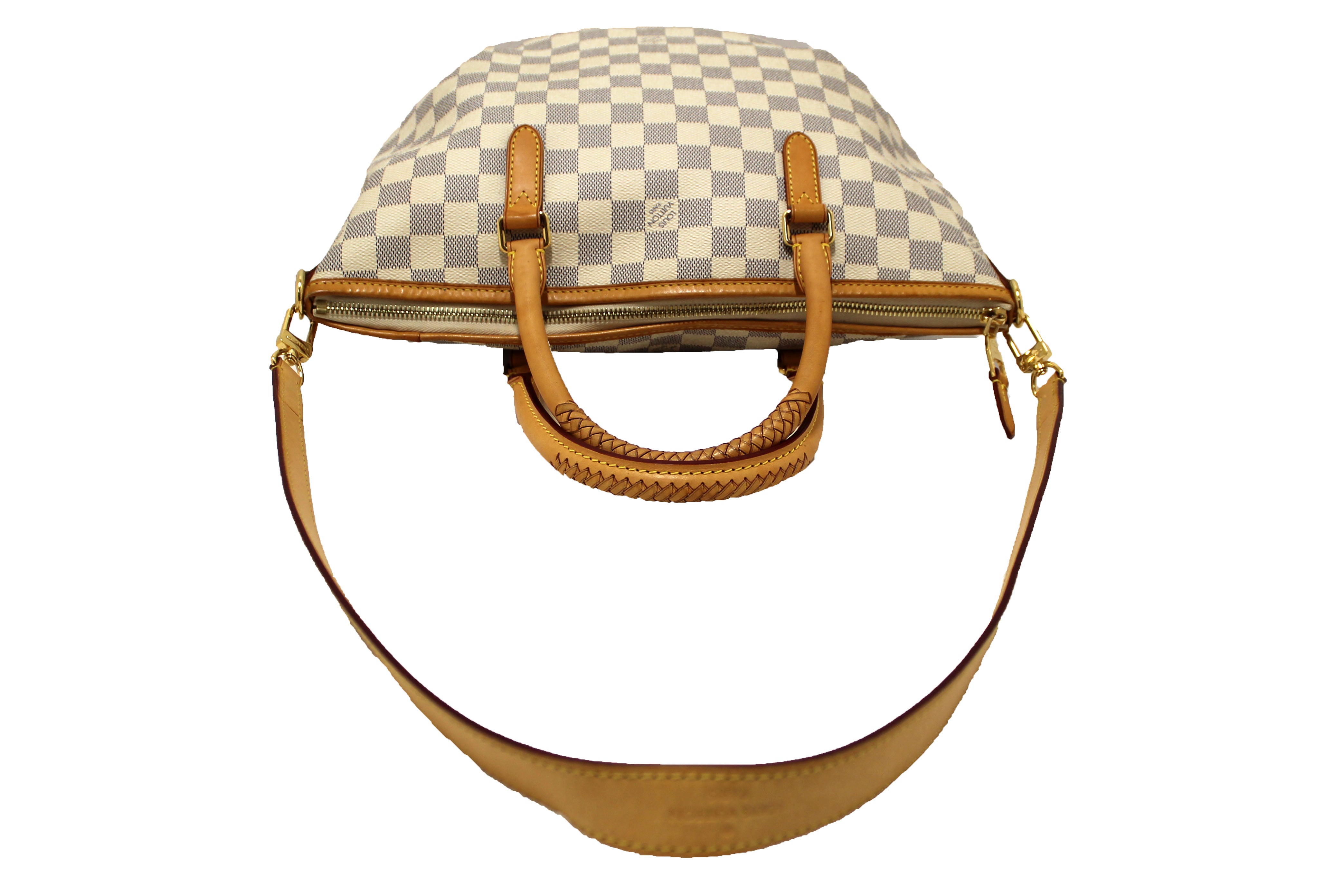 Authentic Louis Vuitton Damier Azur Riviera PM Handbag