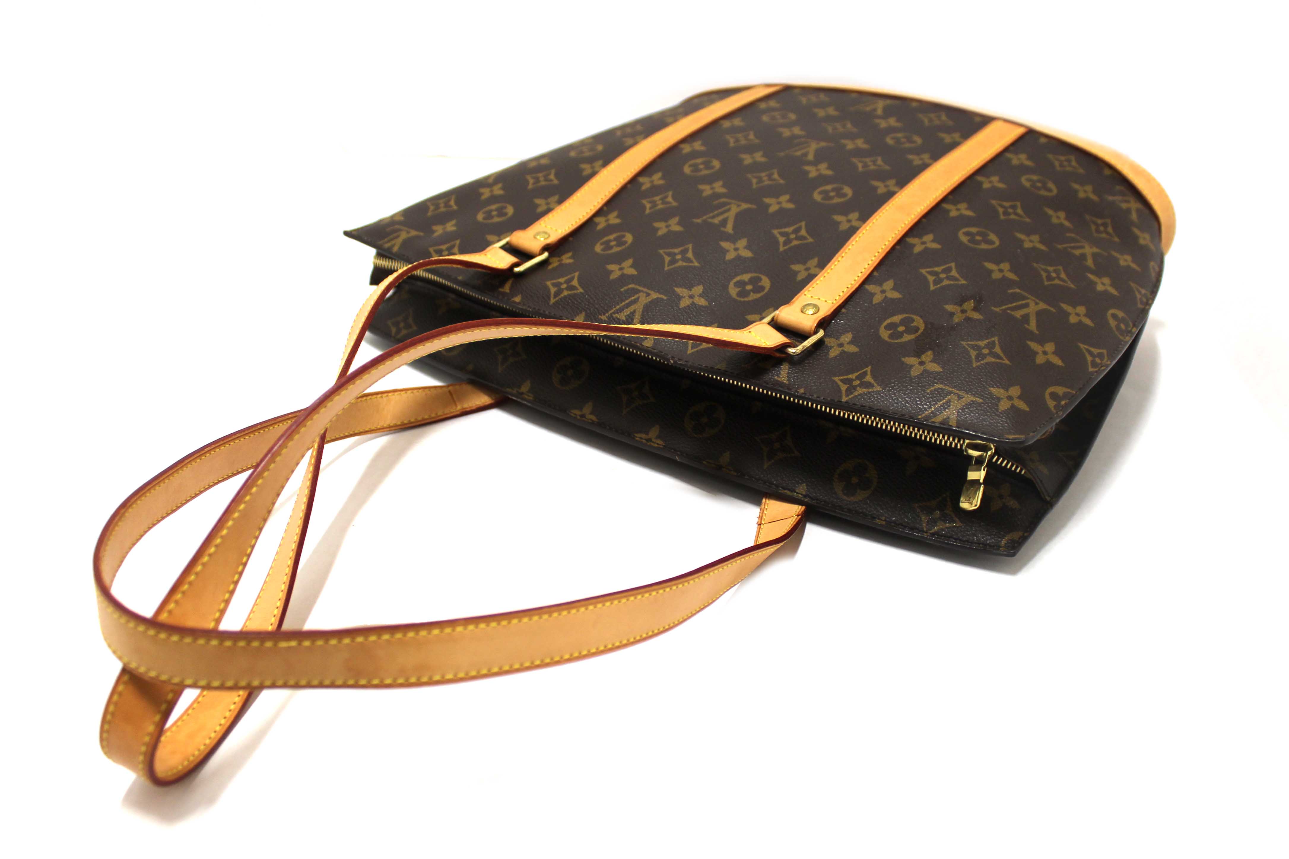 Authentic Louis Vuitton Classic Monogram Canvas Babylone Tote Shoulder Bag