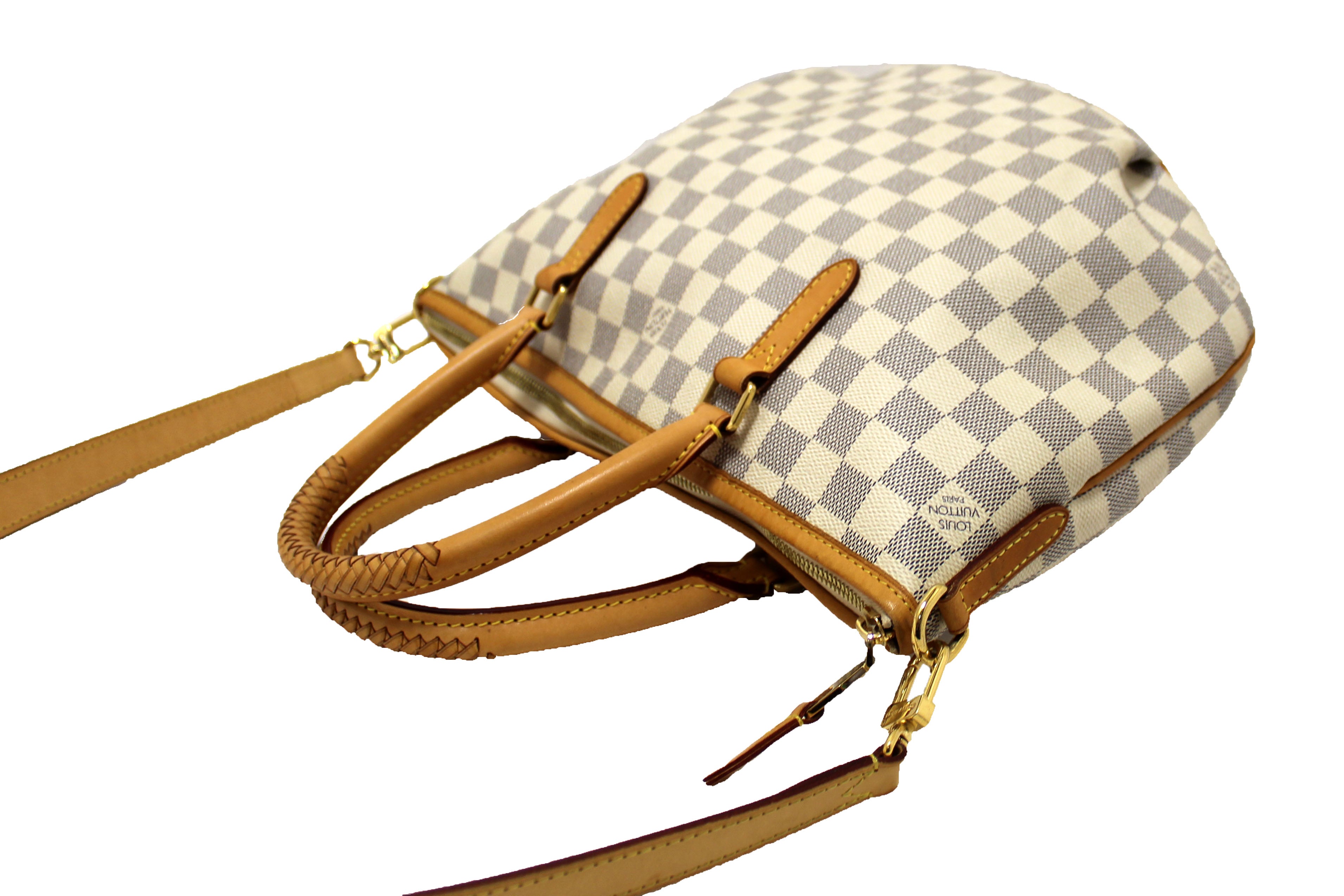 Authentic Louis Vuitton Damier Azur Riviera PM Handbag