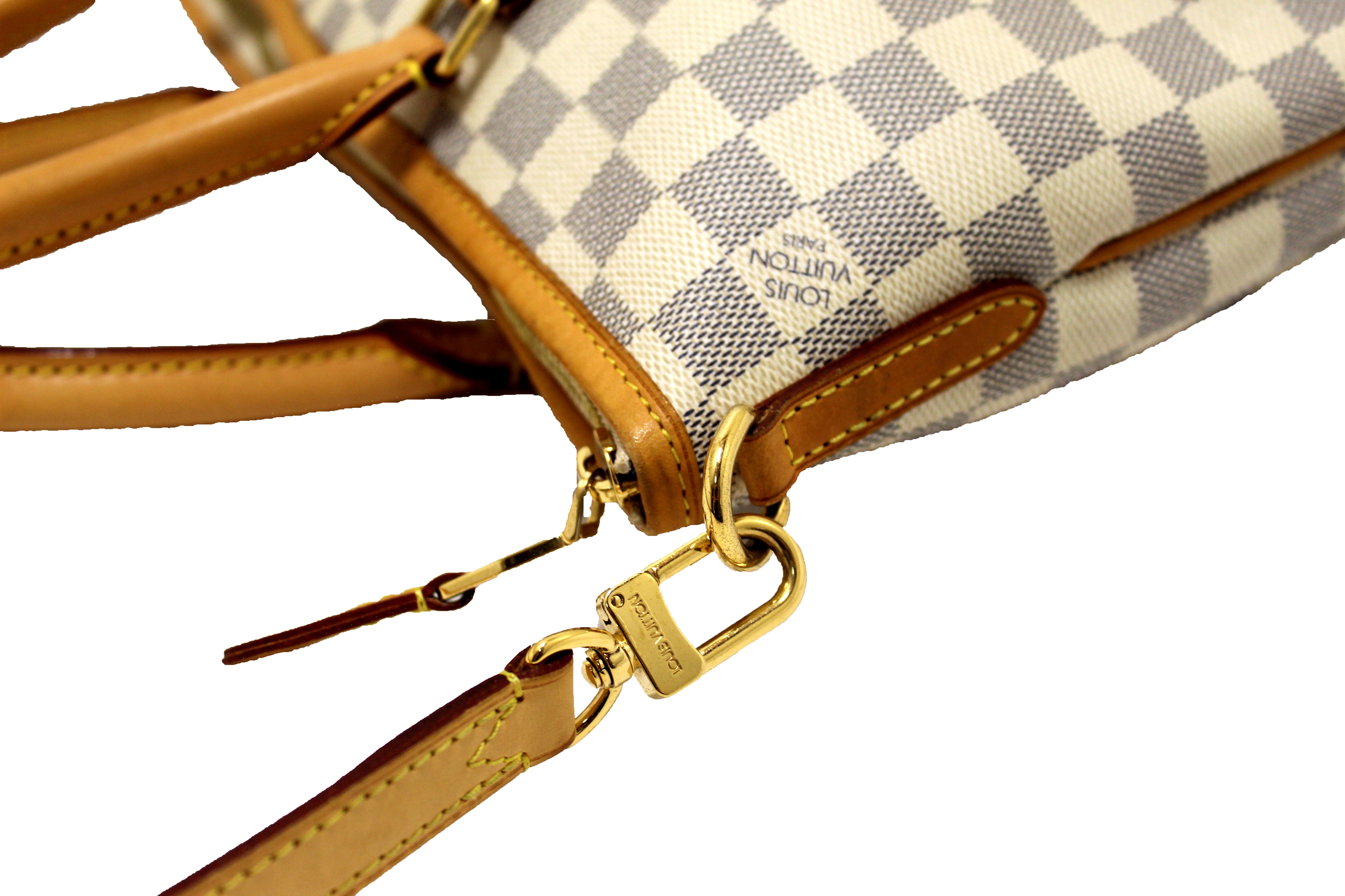 Authentic Louis Vuitton Damier Azur Riviera PM Handbag