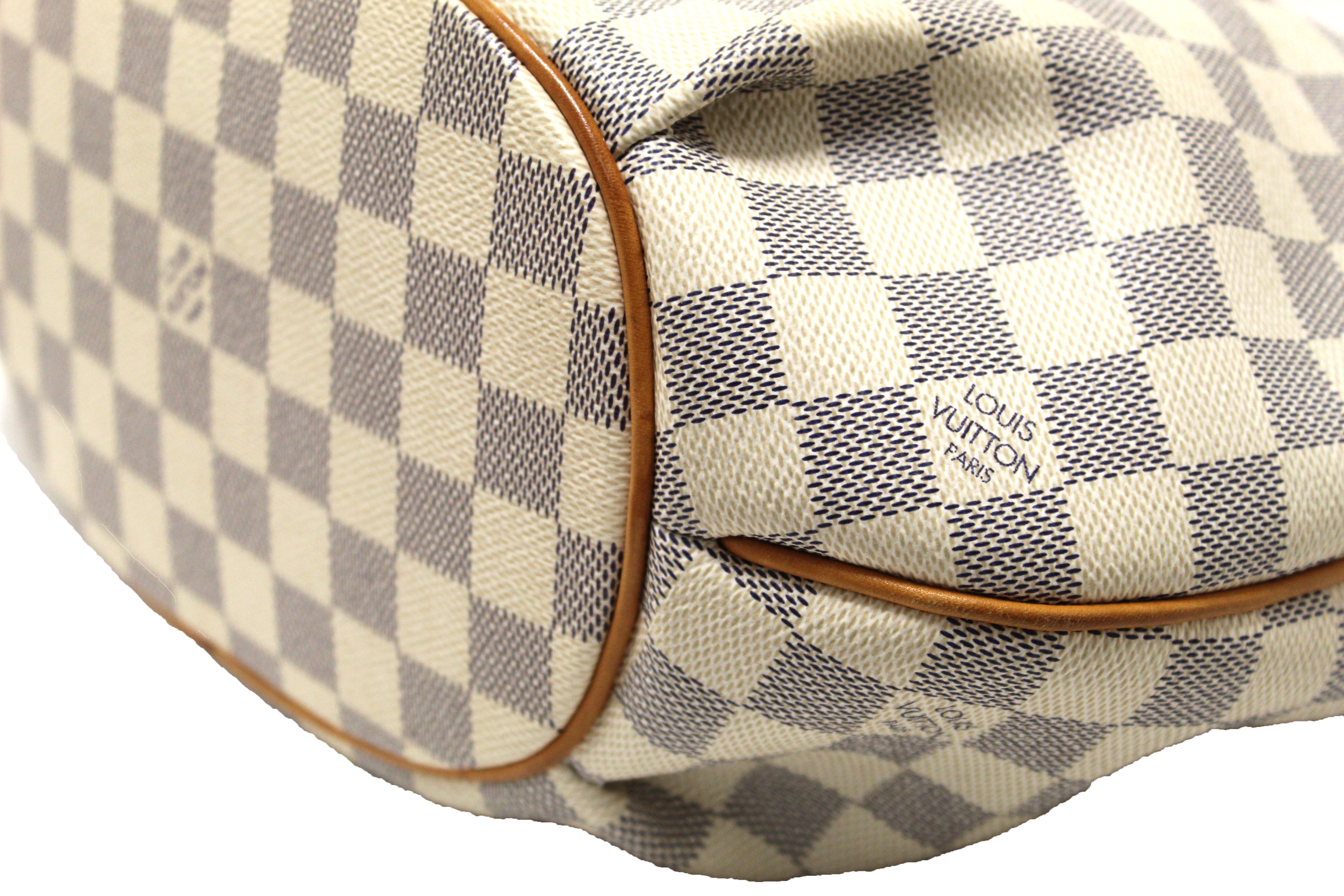 Authentic Louis Vuitton Damier Azur Riviera PM Handbag