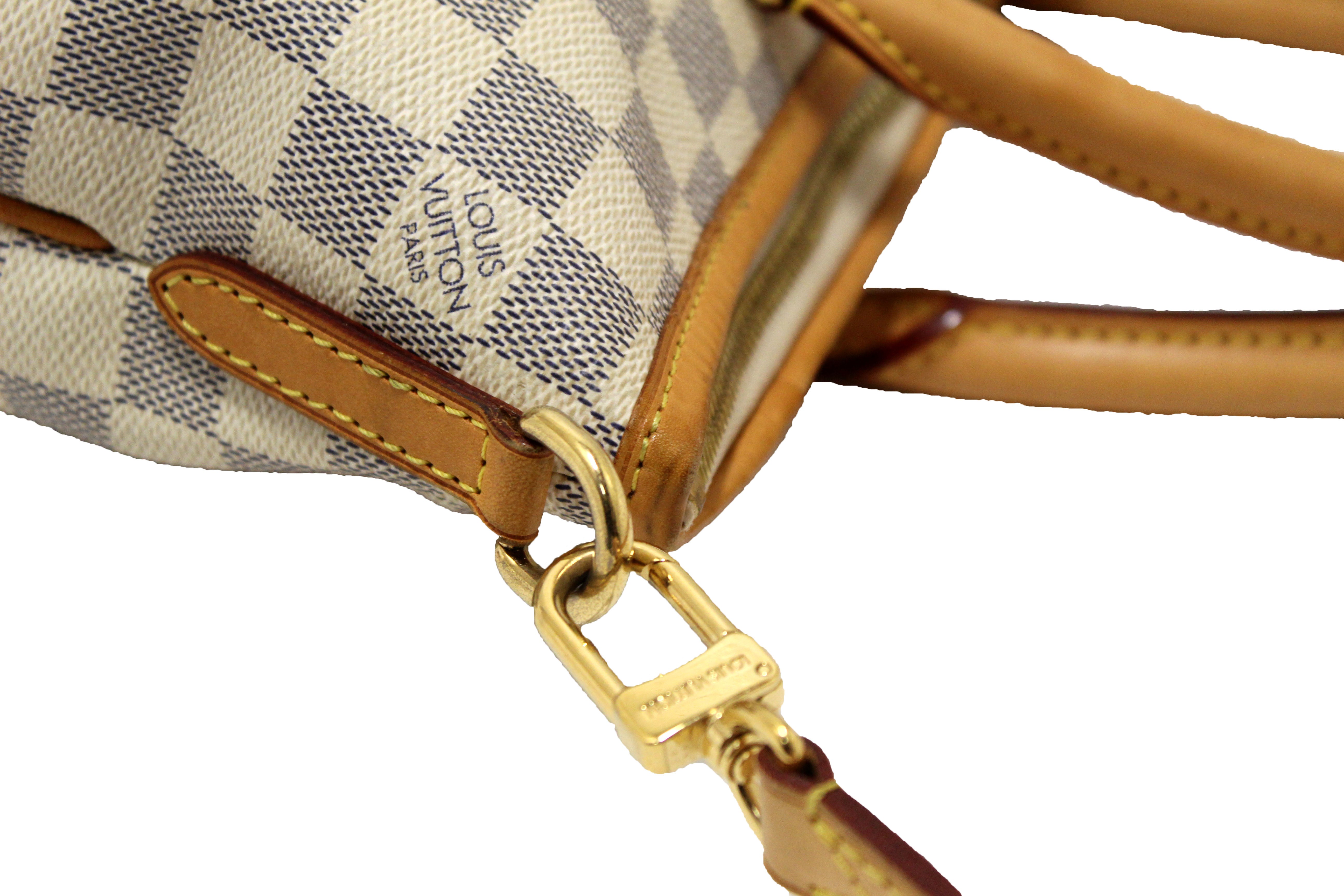 Authentic Louis Vuitton Damier Azur Riviera PM Handbag