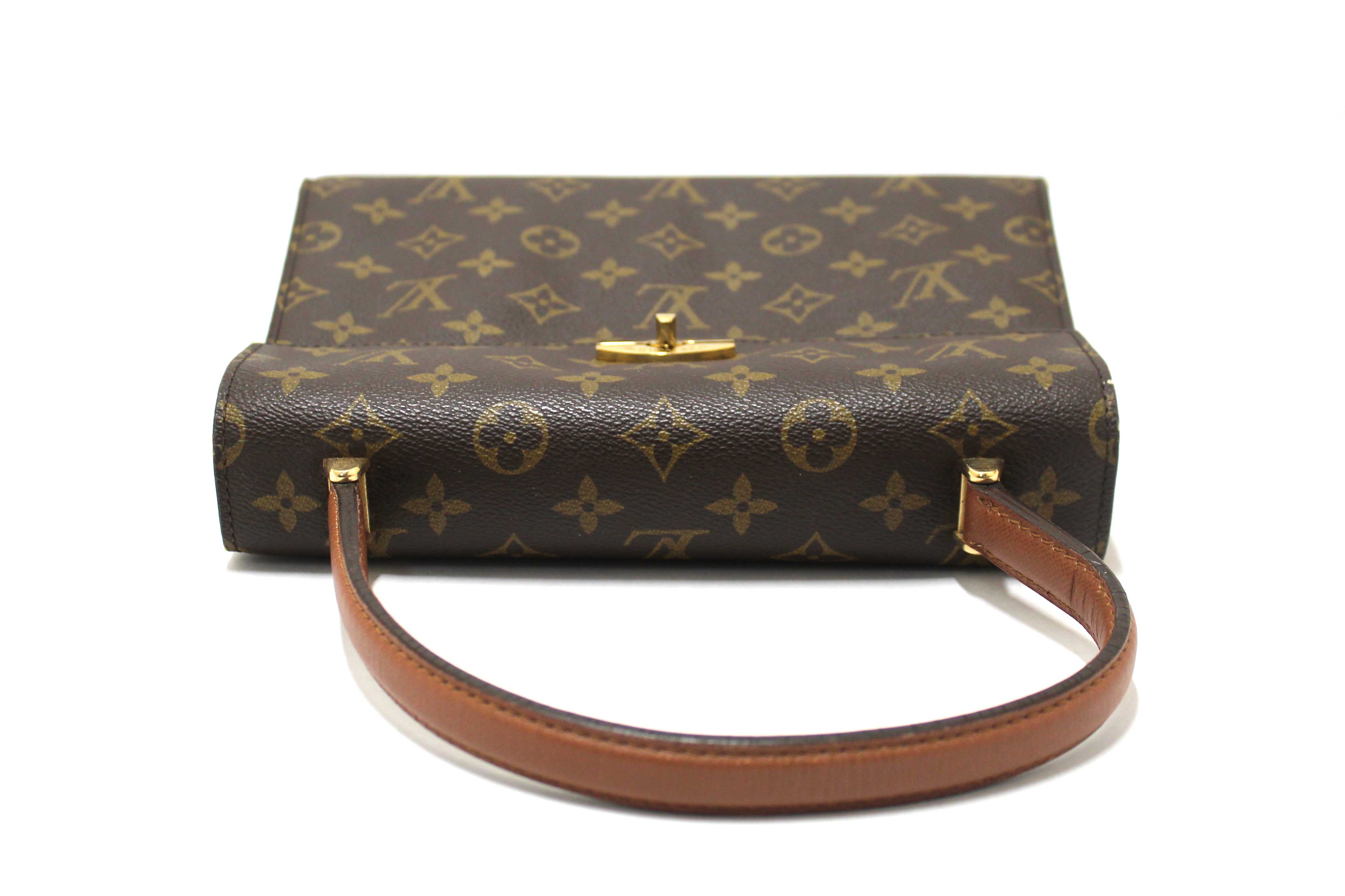 Authentic Louis Vuitton Vintage Classic Monogram Canvas Malesherbes Bag