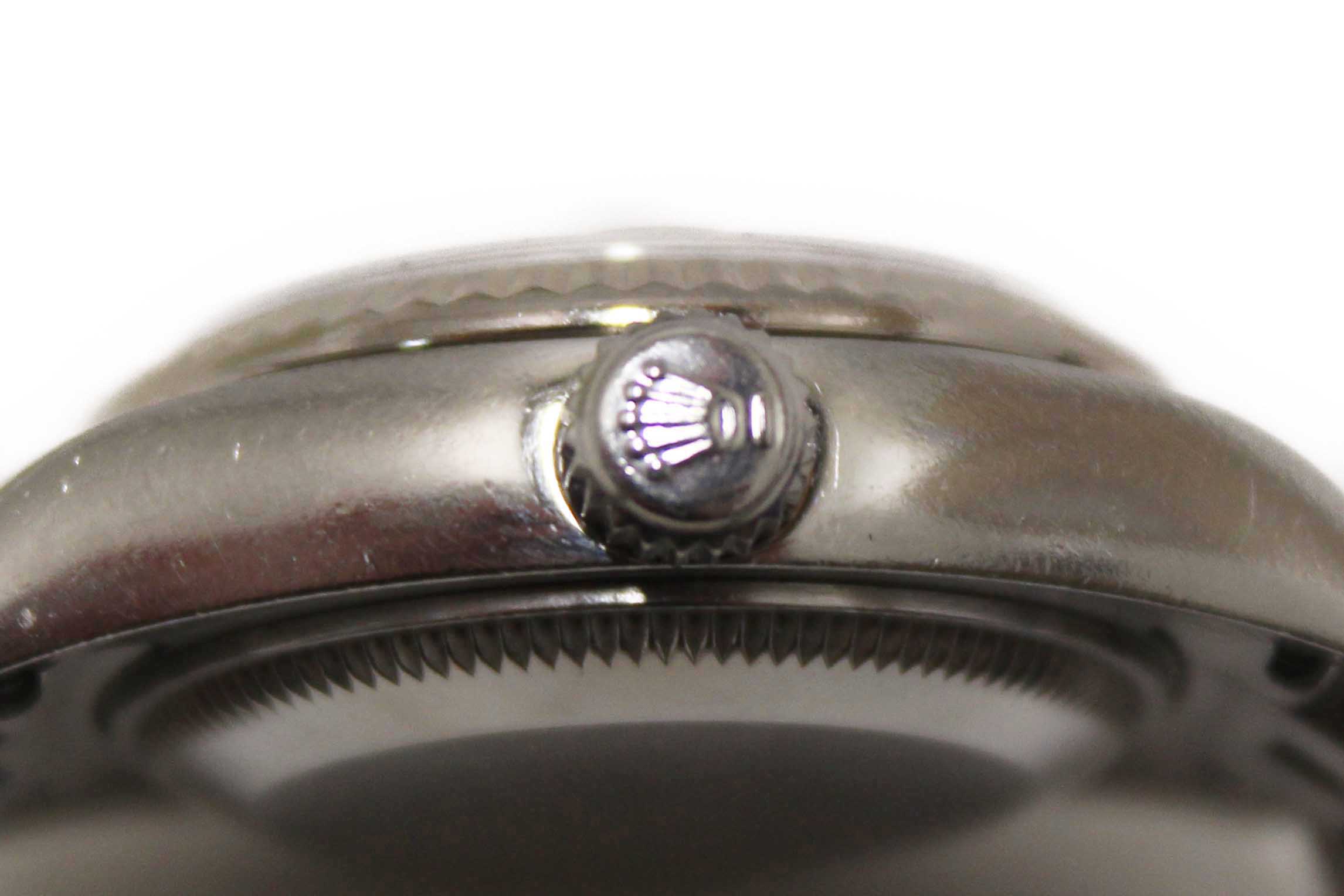 Authentic Rolex Lady-Datejust 28 mm Oystersteel and White Gold Watch