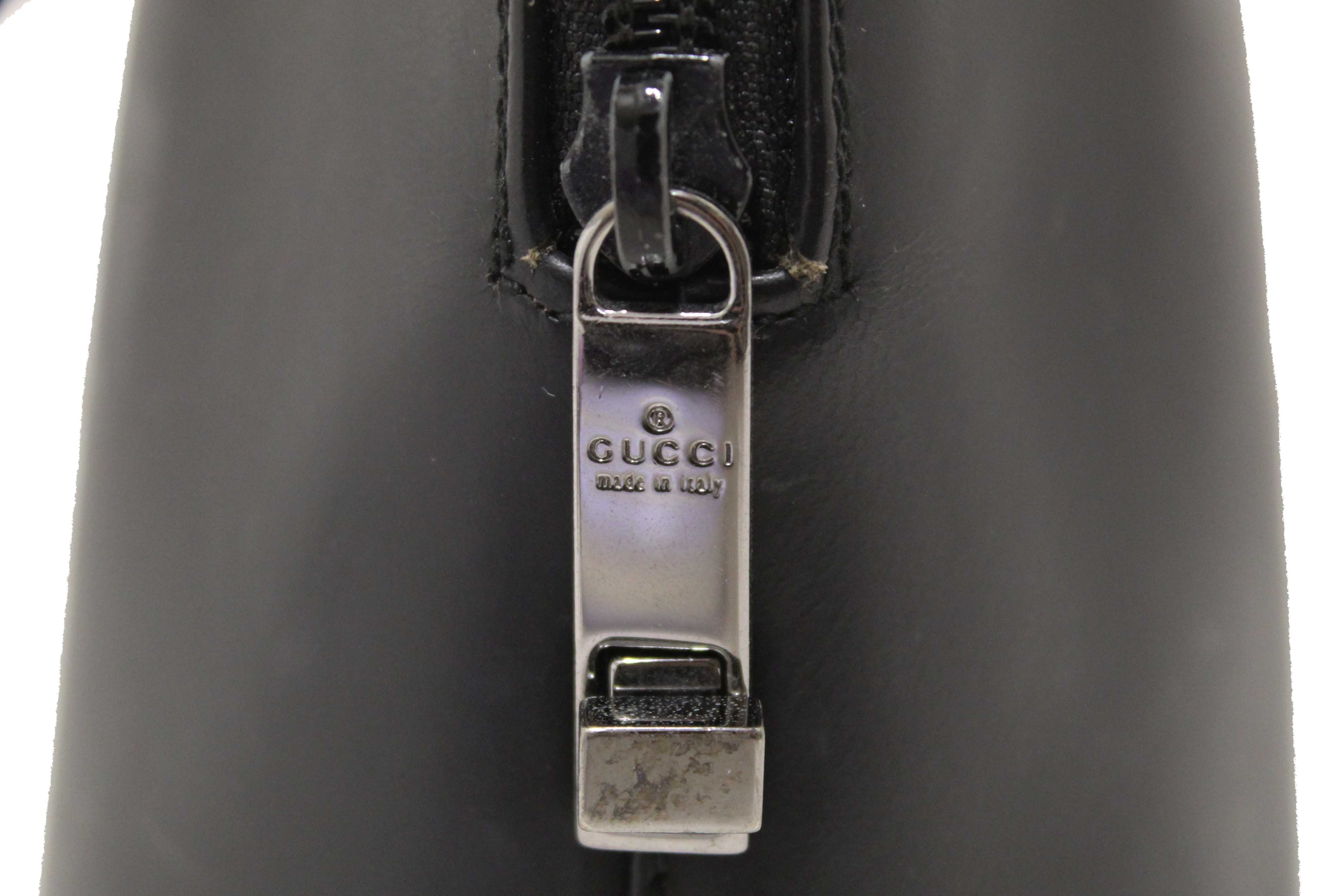 Authentic Vintage Gucci Shine Enamel Shoulder Bag 001274