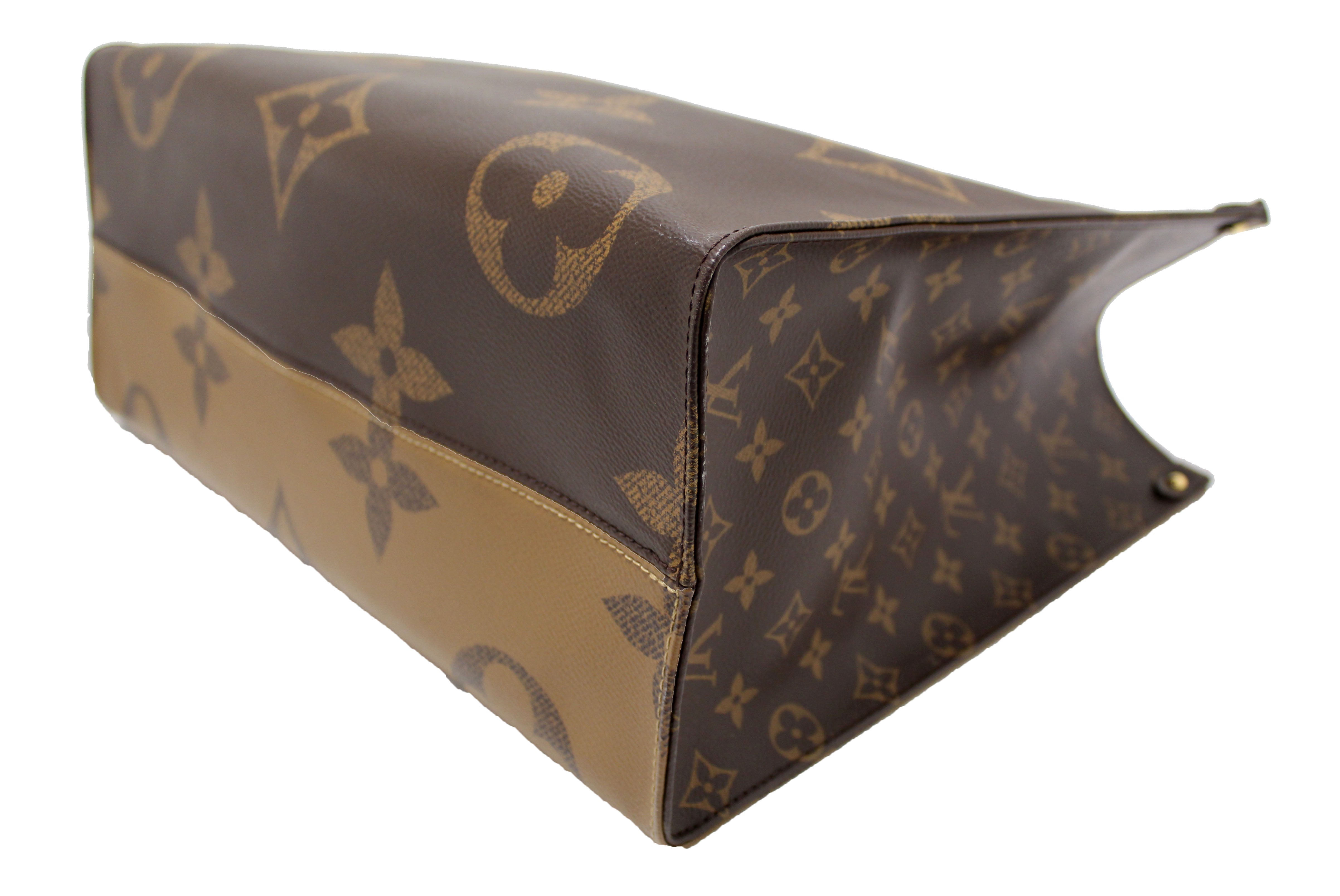 Louis Vuitton ONTHEGO GM Tote Bag M57889 Giant Monogram Okinawa L/d Auth LV  New