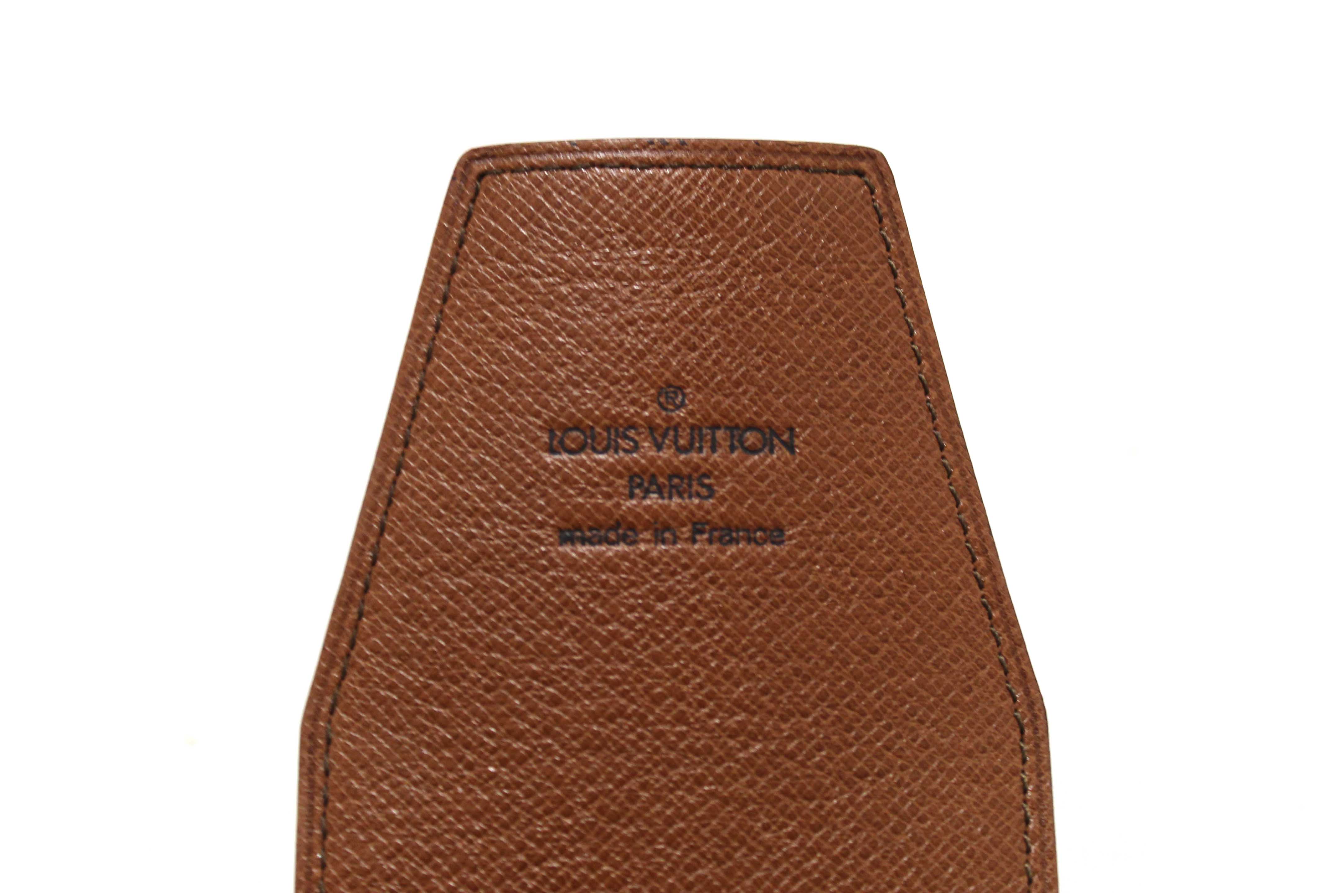 Authentic Louis Vuitton Classic Monogram Canvas Cigarette Case