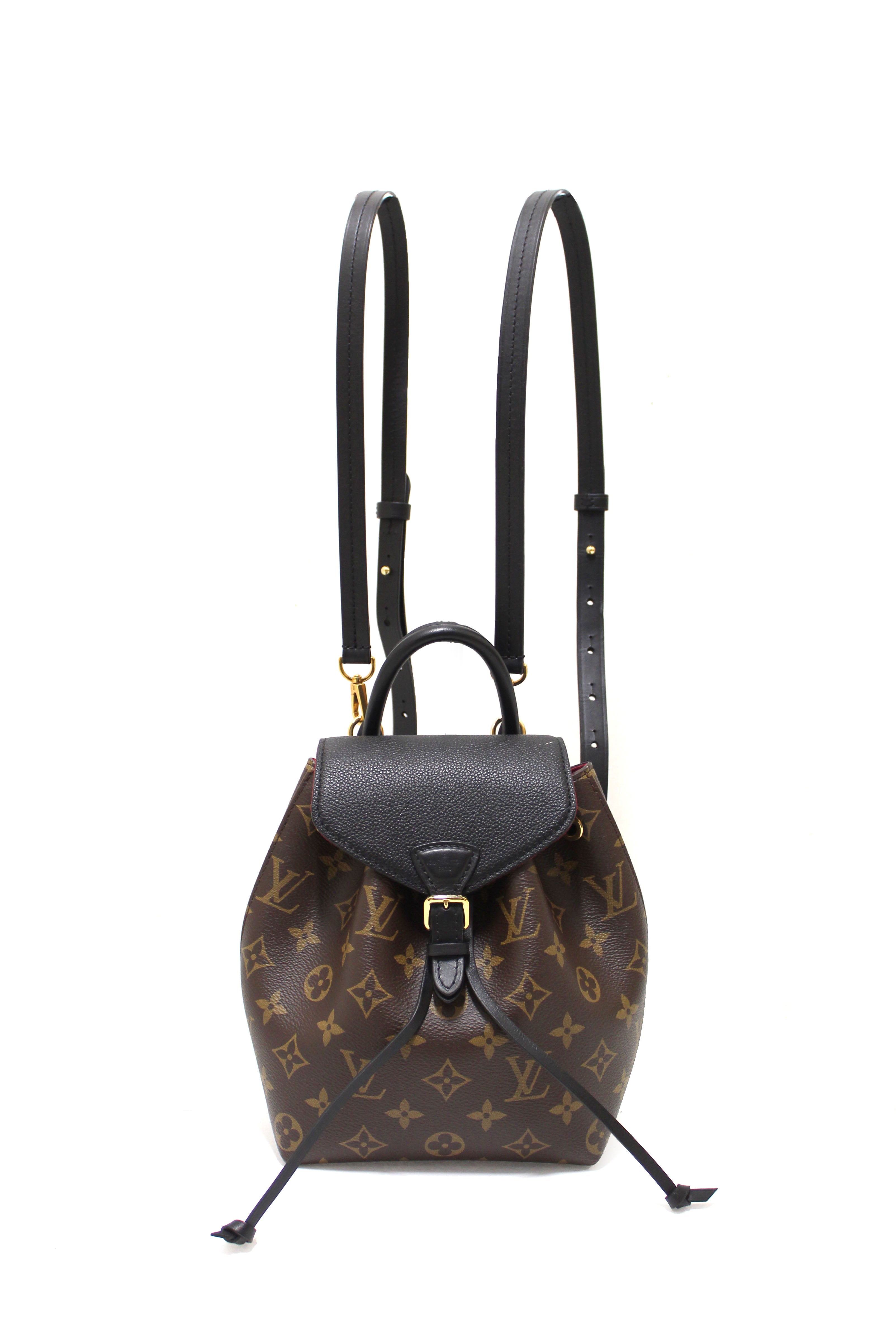 Louis vuitton montsouris discount bb black monogram