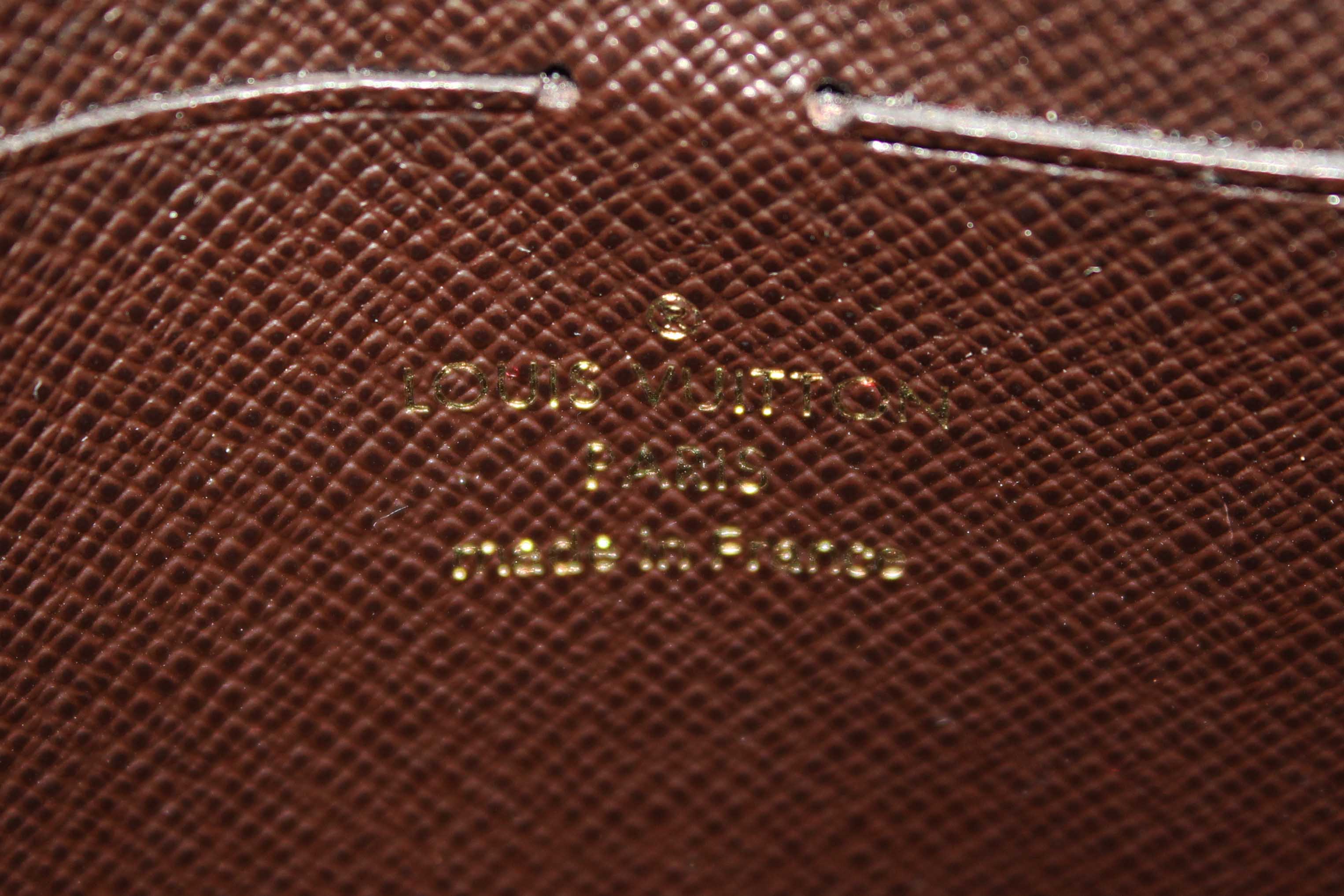 Authentic Louis Vuitton Classic Monogram Toiletry Pouch On Chain