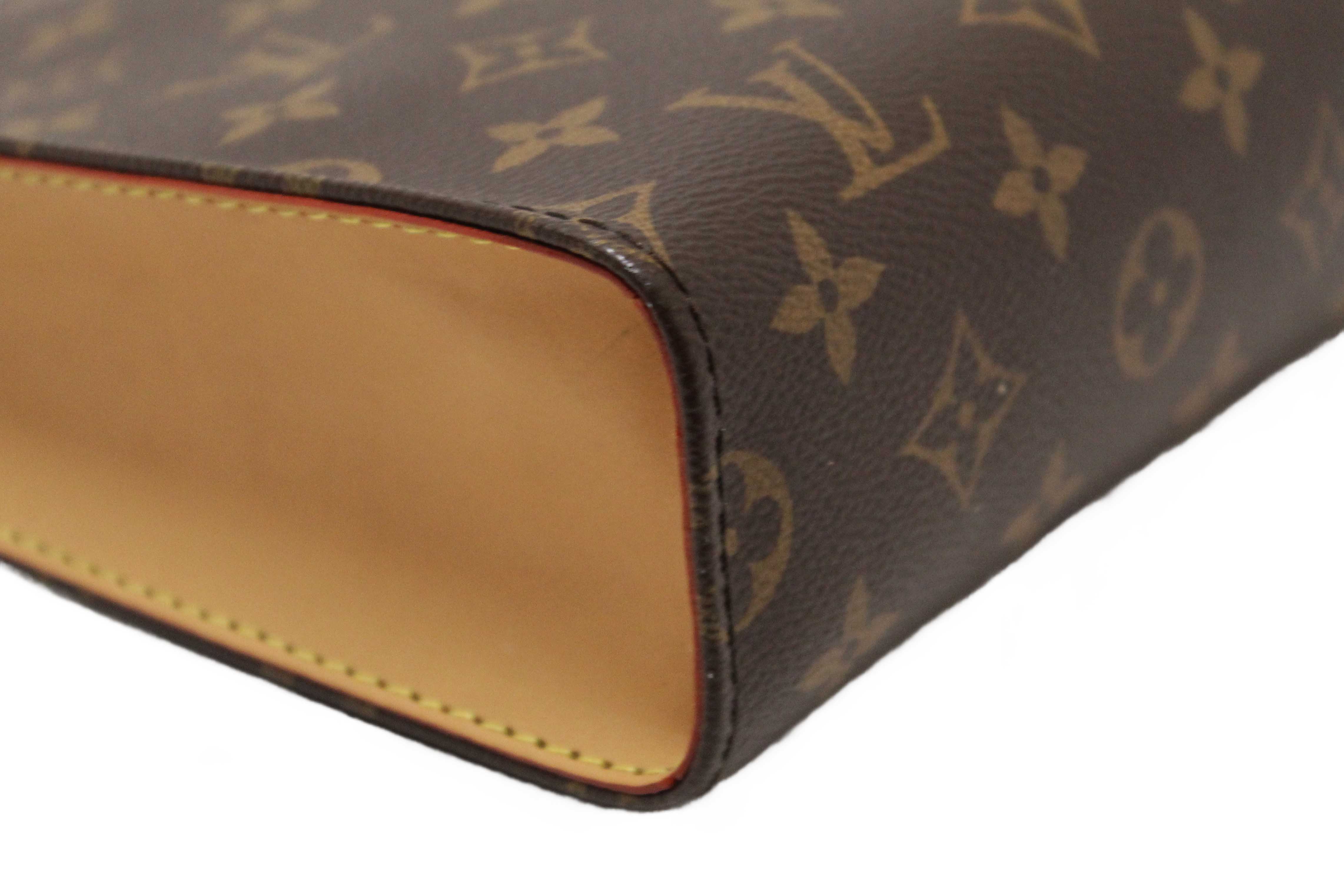 Authentic Louis Vuitton Classic Monogram Toiletry Pouch On Chain