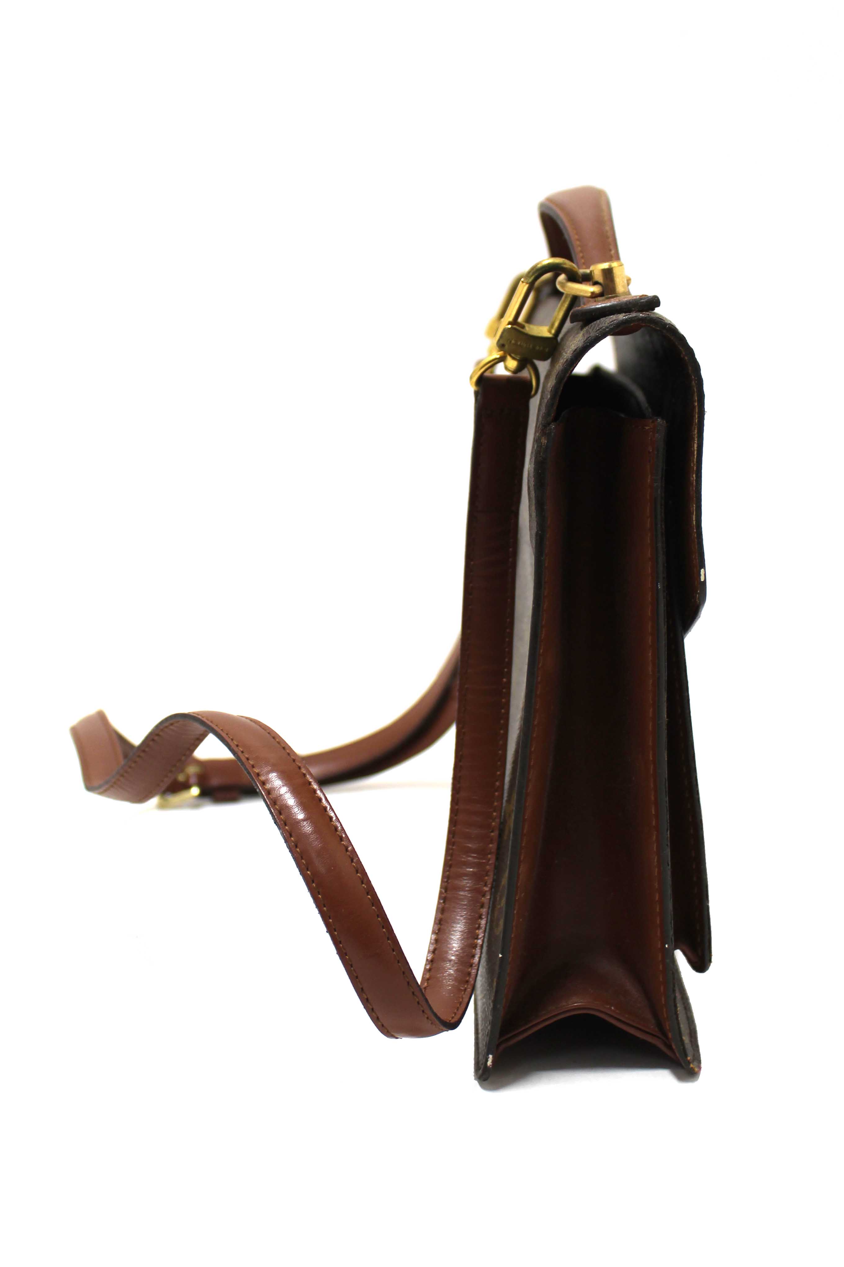 Authentic Louis Vuitton Vintage Classic Monogram Canvas Monceau 28 Bag