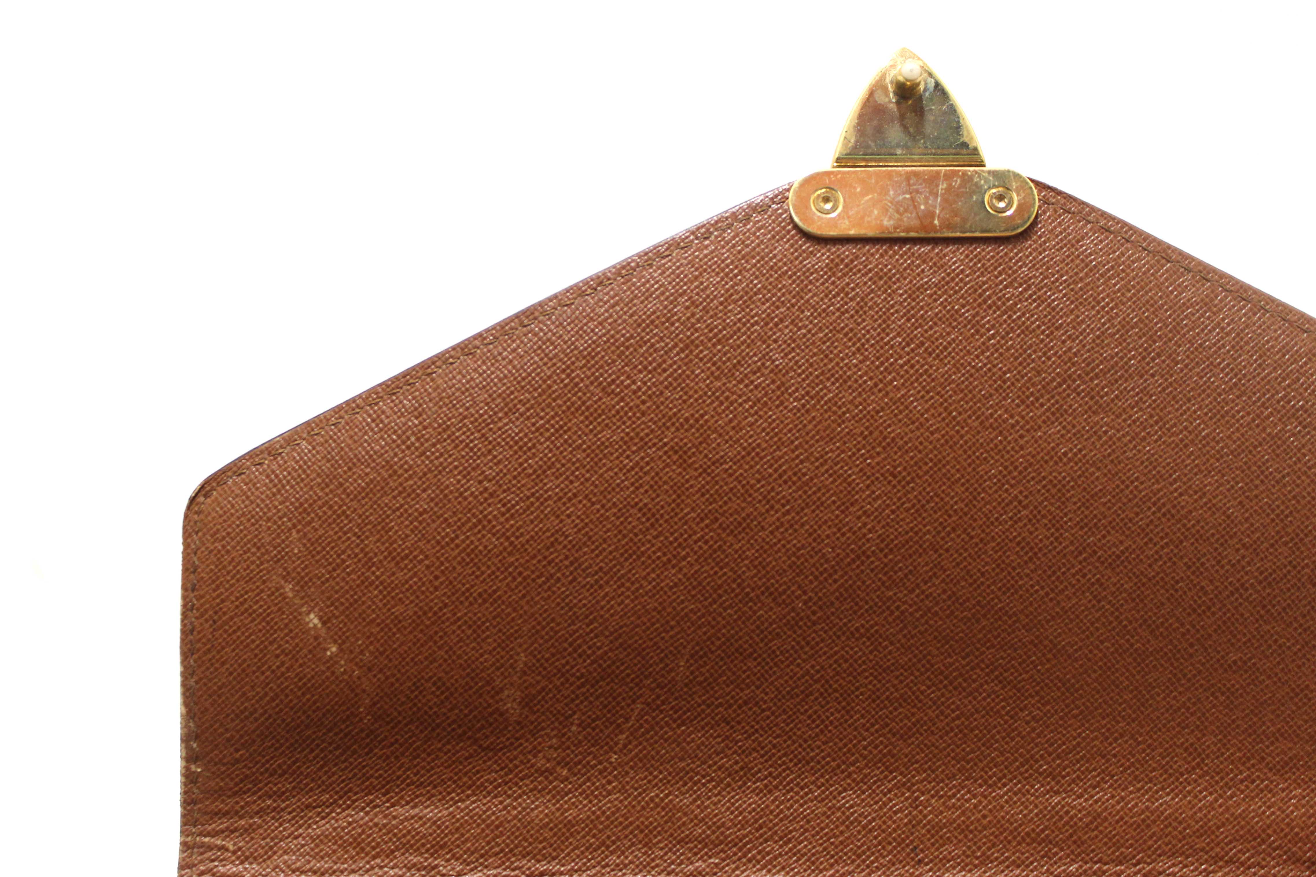 Authentic Louis Vuitton Vintage Classic Monogram Canvas Monceau 28 Bag