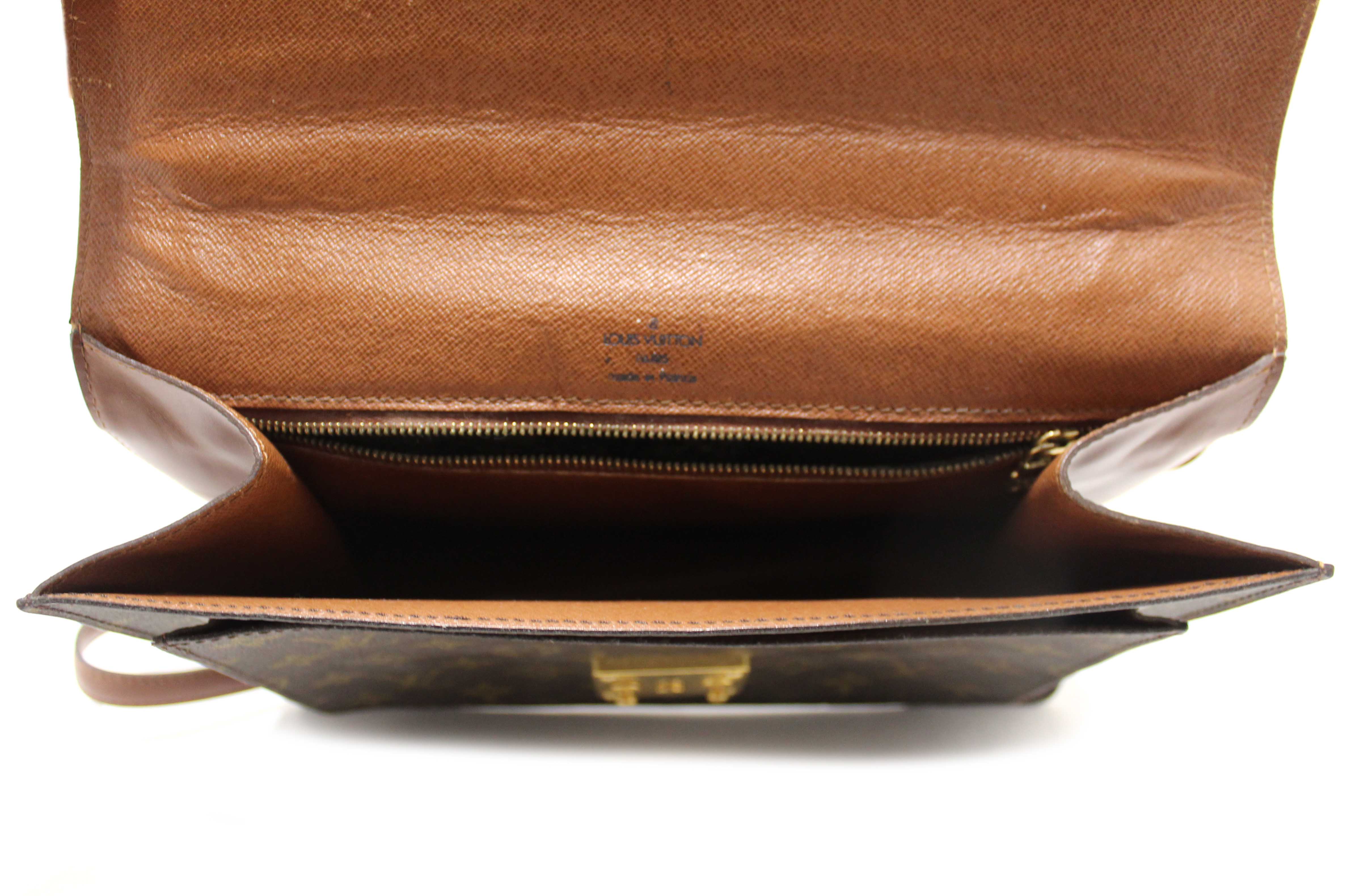 Authentic Louis Vuitton Vintage Classic Monogram Canvas Monceau 28 Bag