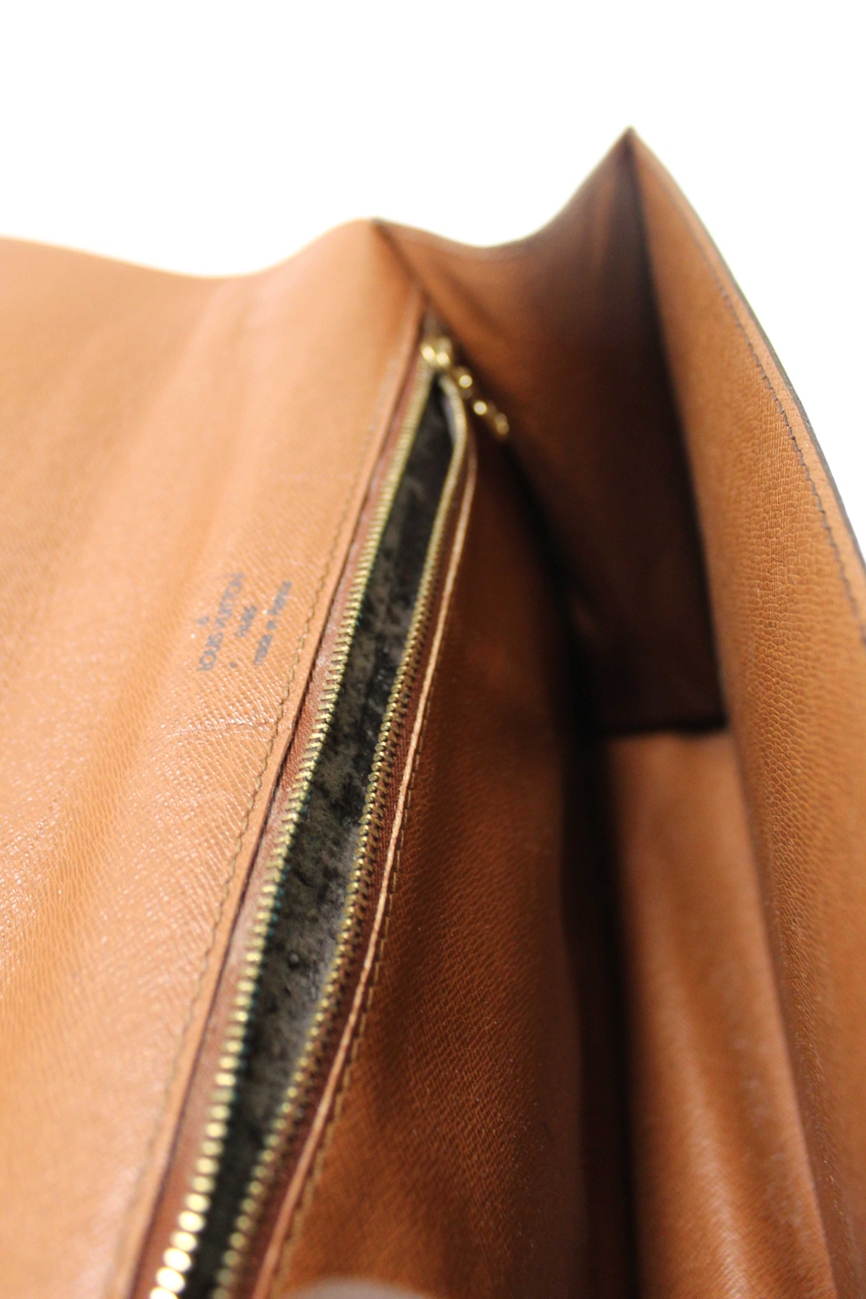 Authentic Louis Vuitton Vintage Classic Monogram Canvas Monceau 28 Bag