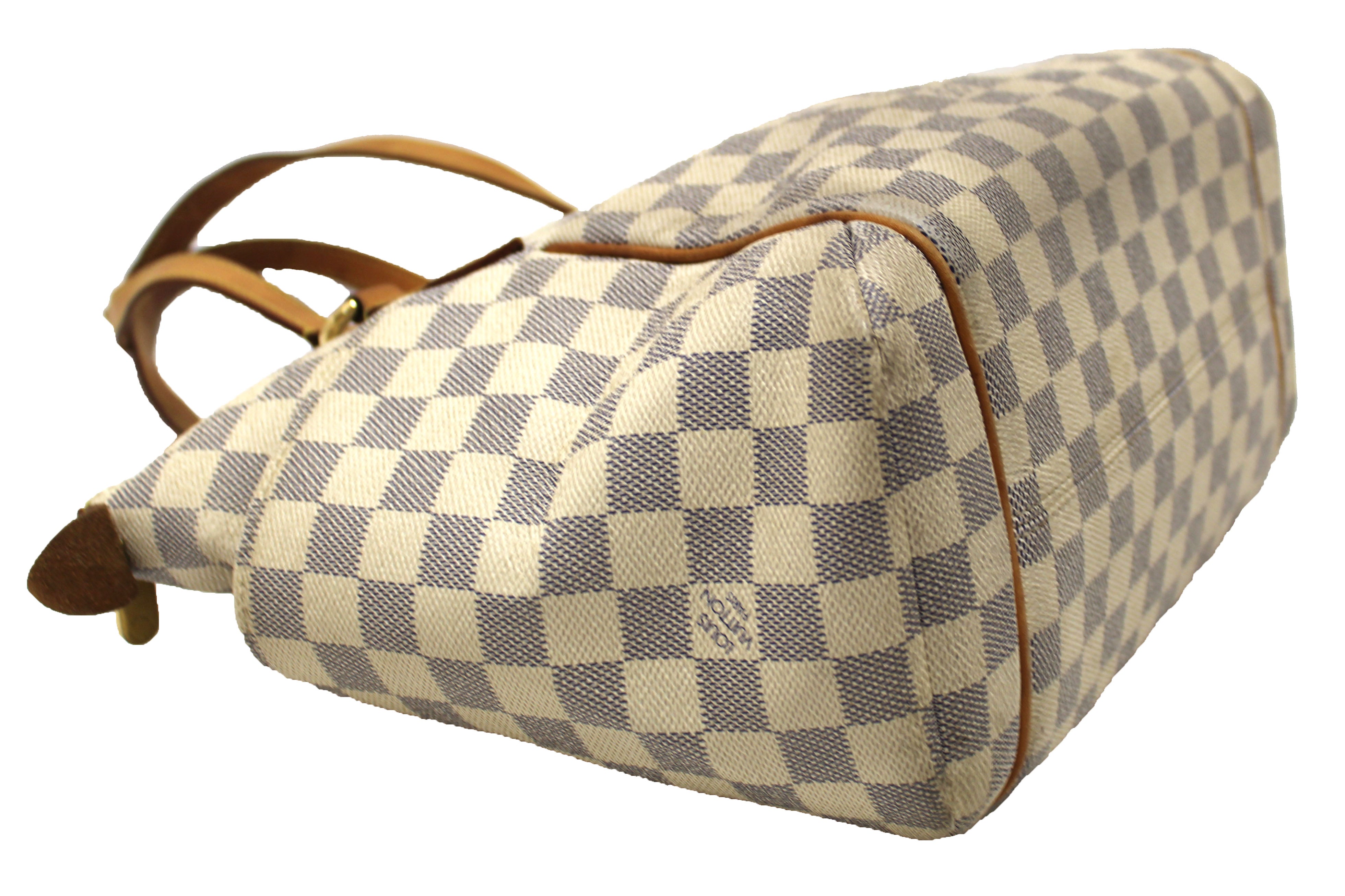 Authentic Louis Vuitton Damier Azur Totally PM Tote Shoulder Bag