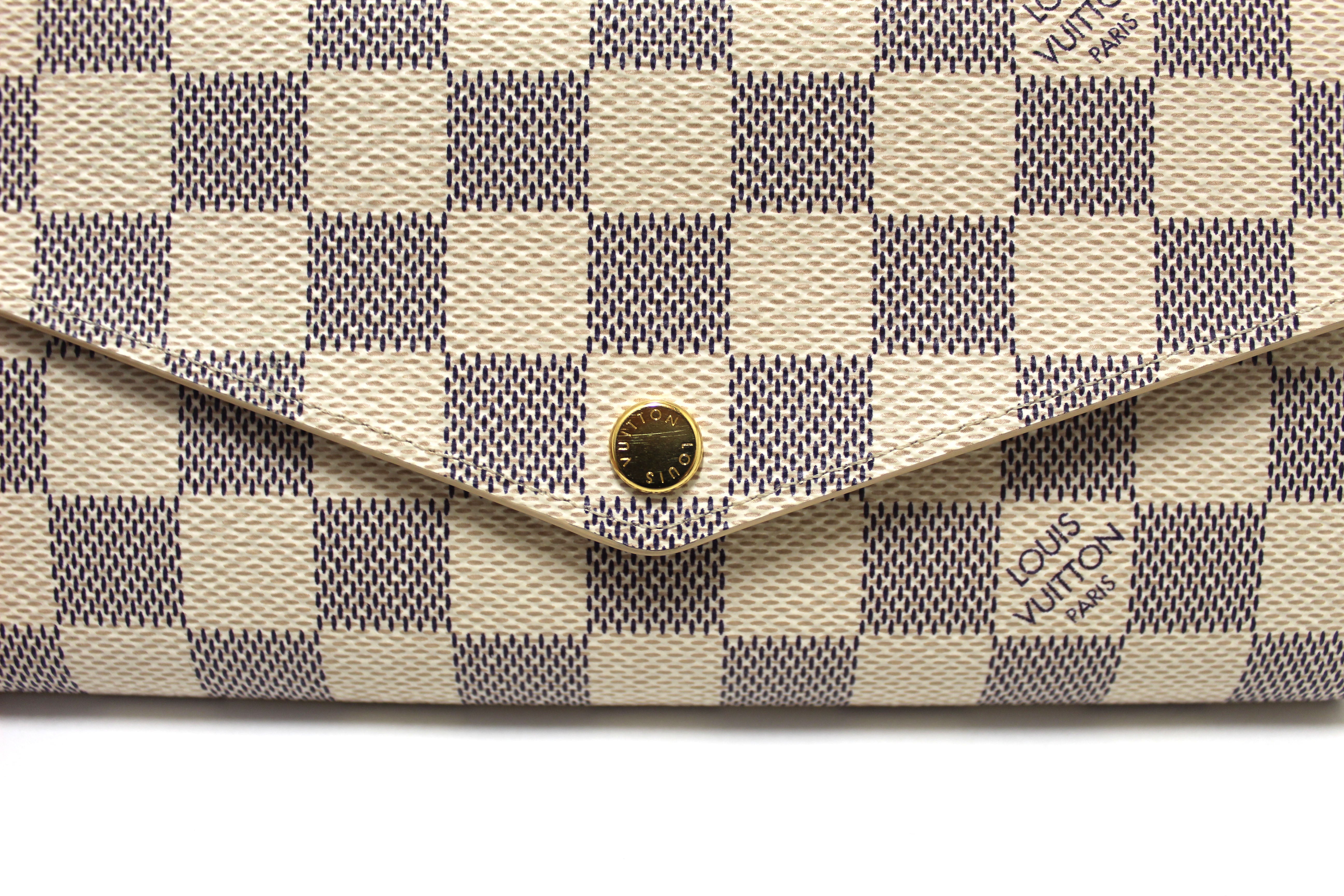 Sarah Wallet Damier Azur Canvas - Wallets and Small Leather Goods