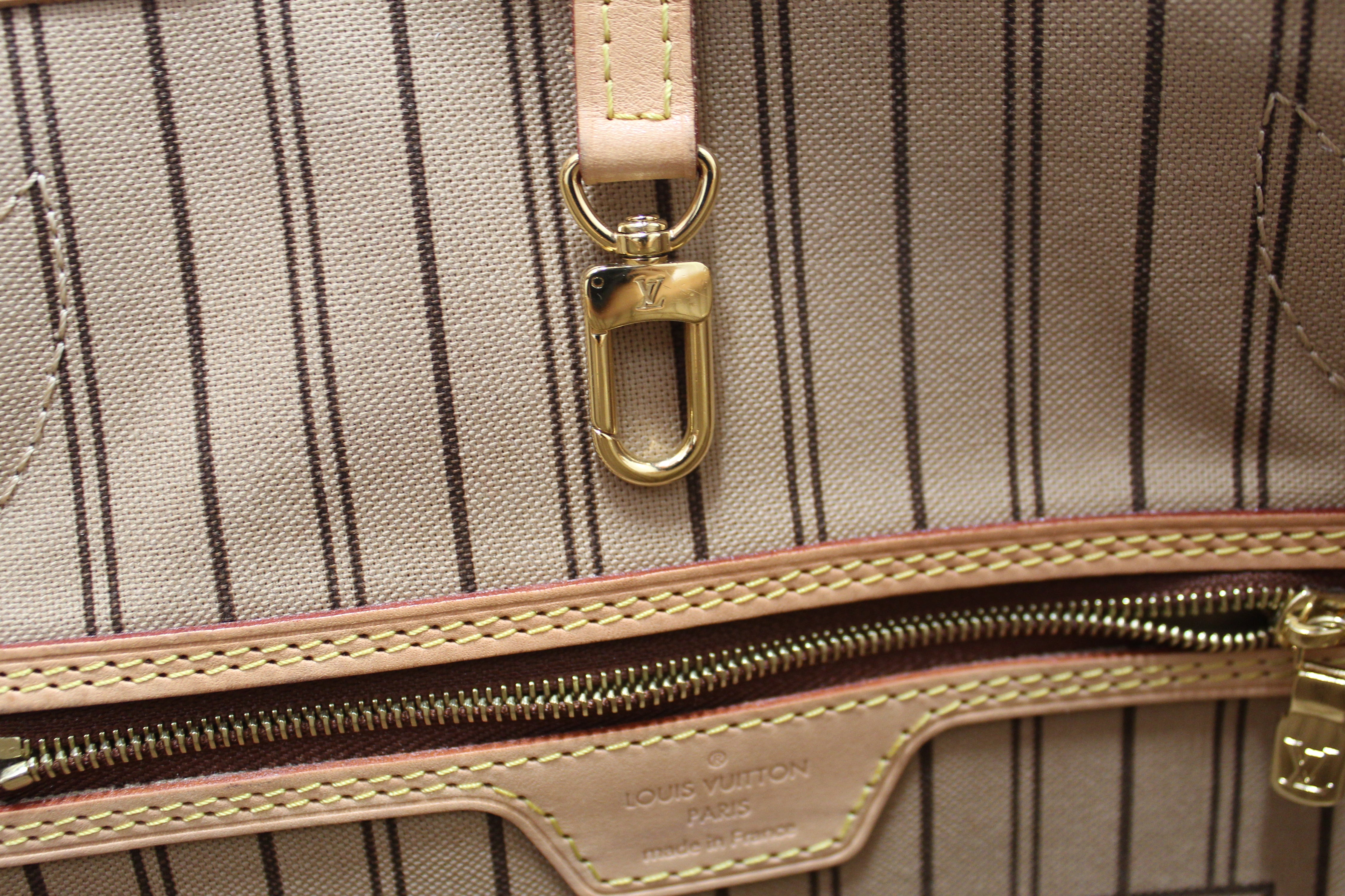 Authentic Louis Vuitton Classic Monogram Neverfull PM Tote Shoulder Bag