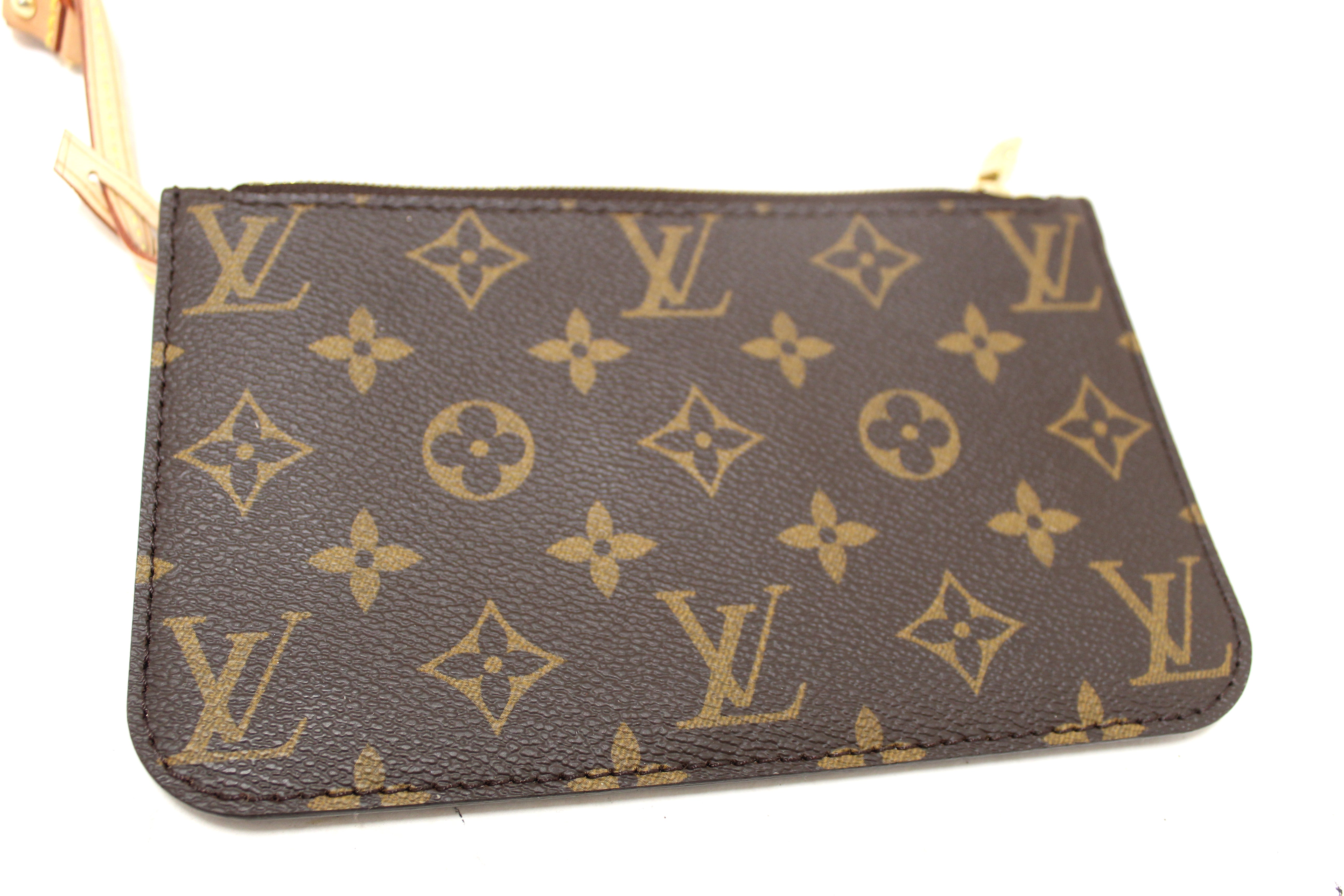 Authentic Louis Vuitton Classic Monogram Neverfull PM Tote Shoulder Bag