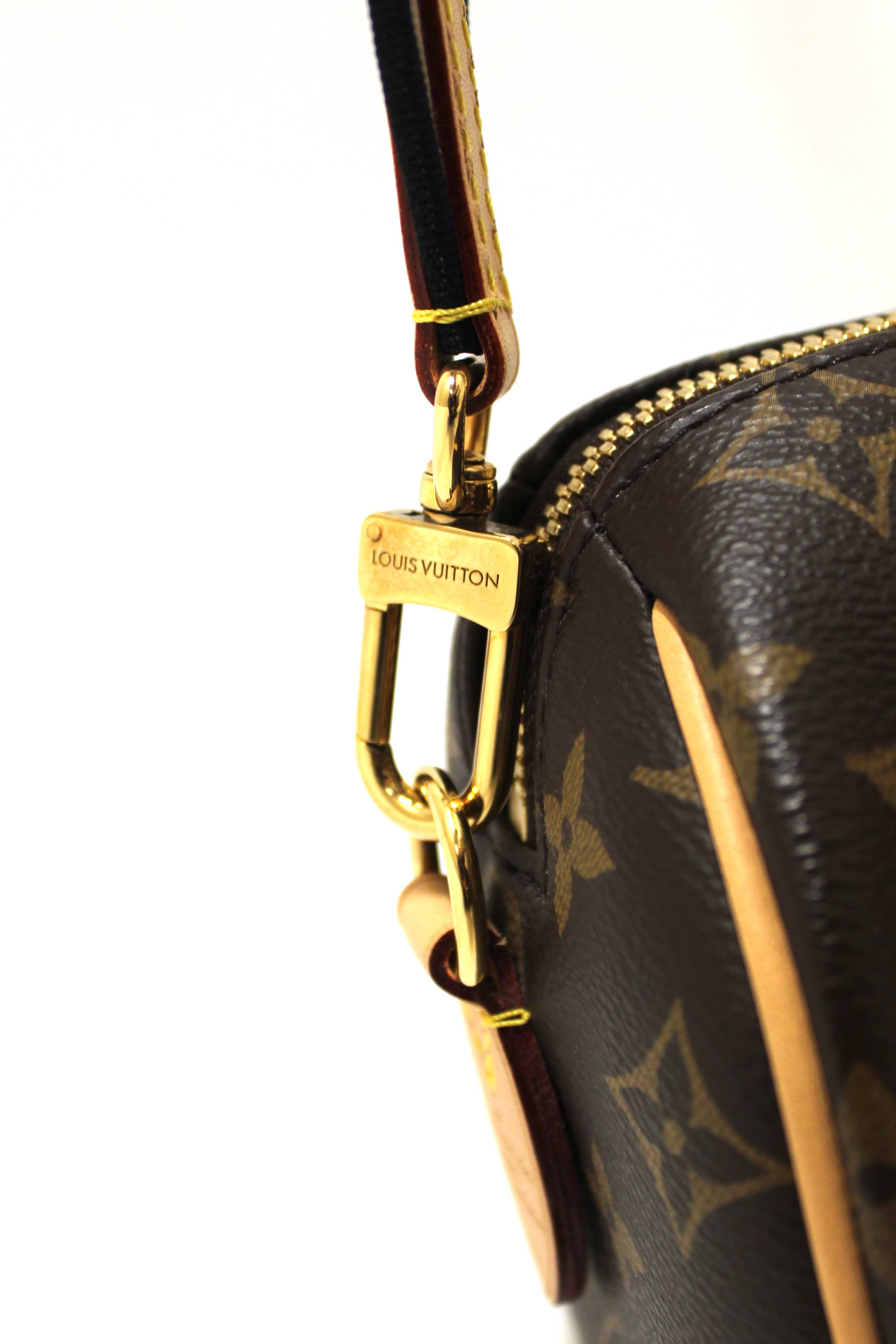 Authentic Louis Vuitton Classic Monogram Speedy 20 Bandoulière Bag