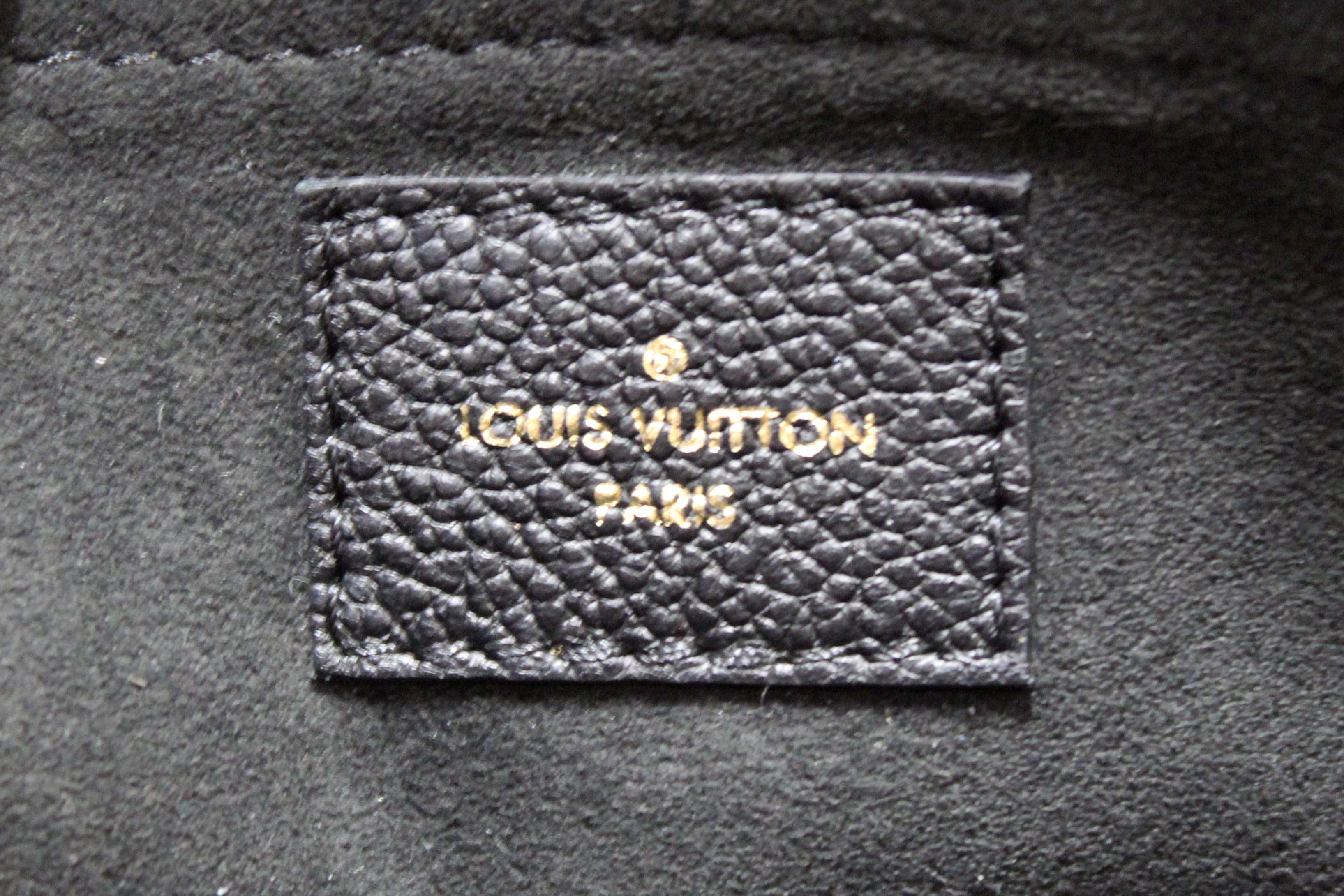 Authentic Louis Vuitton Monogram Empreinte Leather Multi Pochette Bag