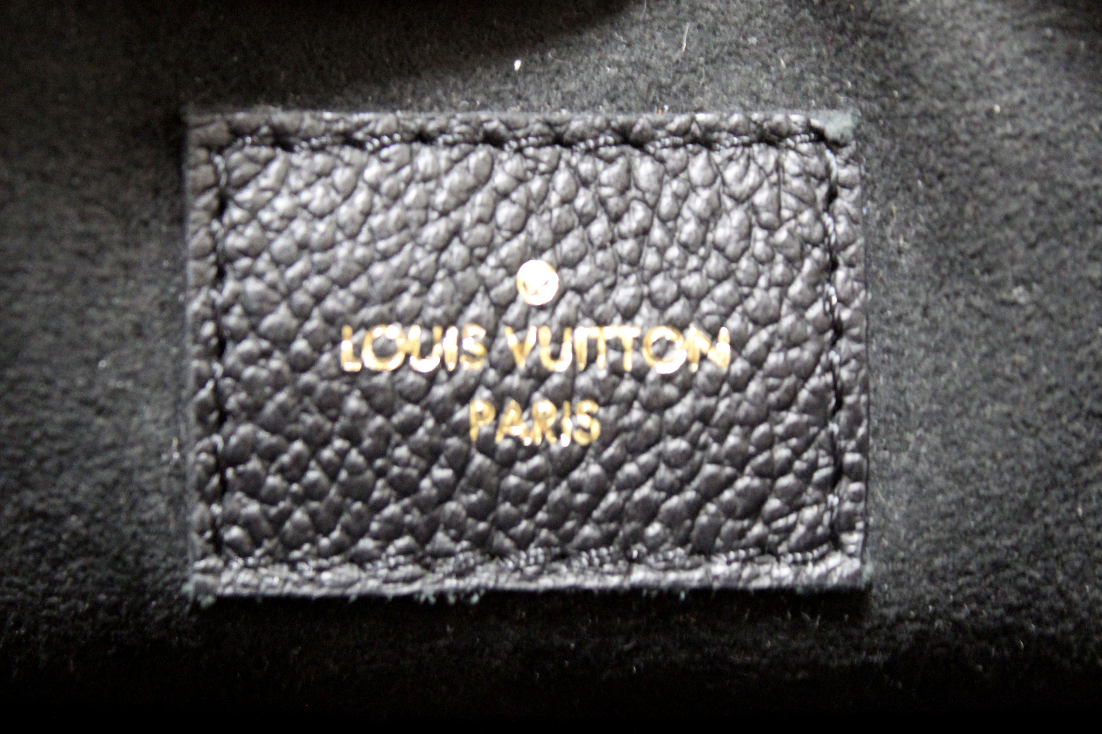 Authentic Louis Vuitton Monogram Empreinte Leather Multi Pochette Bag