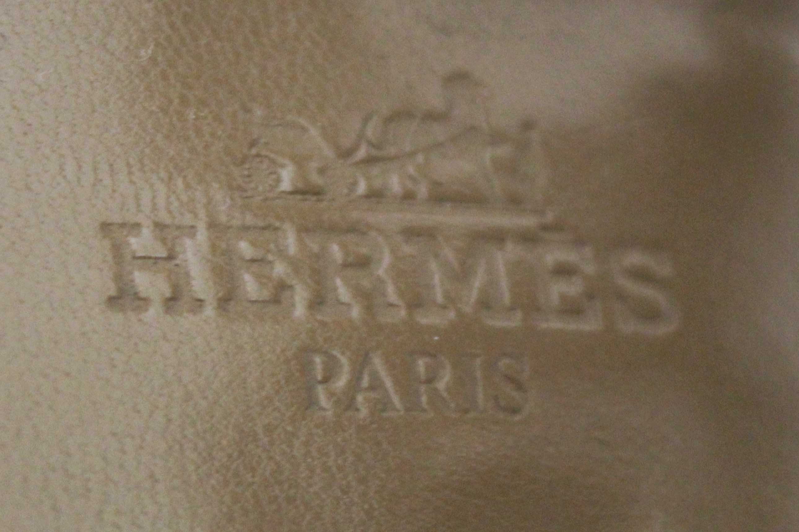 Authentic Hermes Chocolate Brown Nappa Leather Bikini Sandal Size 35
