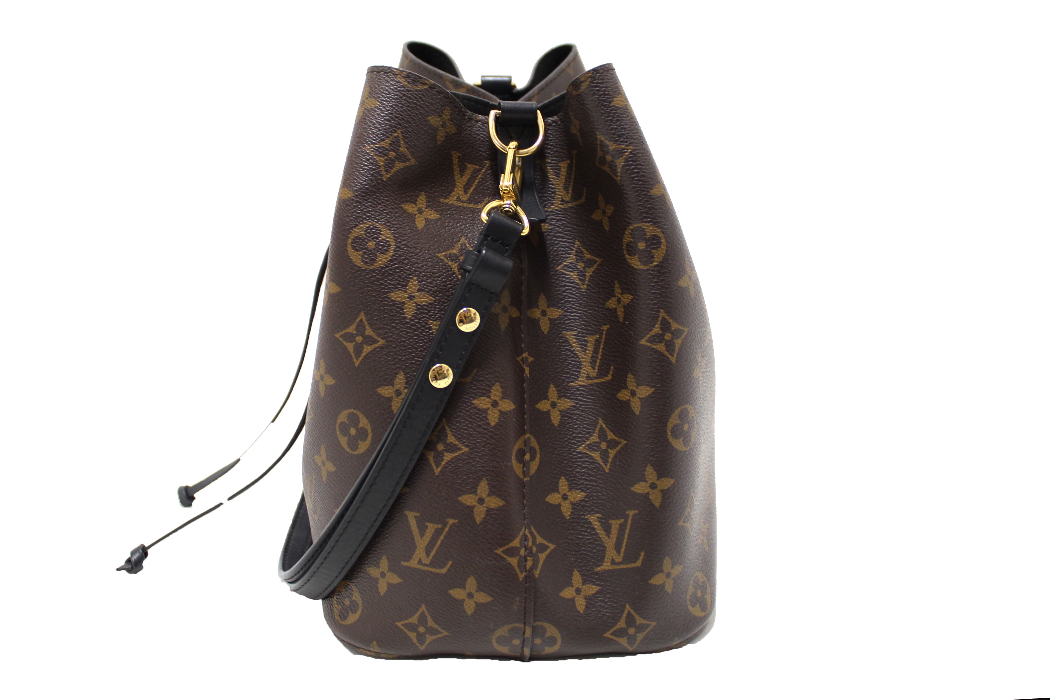 MODA ARCHIVE X REBAG Pre-Owned Louis Vuitton NeoNoe Monogram Canvas with  Shearling Bag BB - ShopStyle
