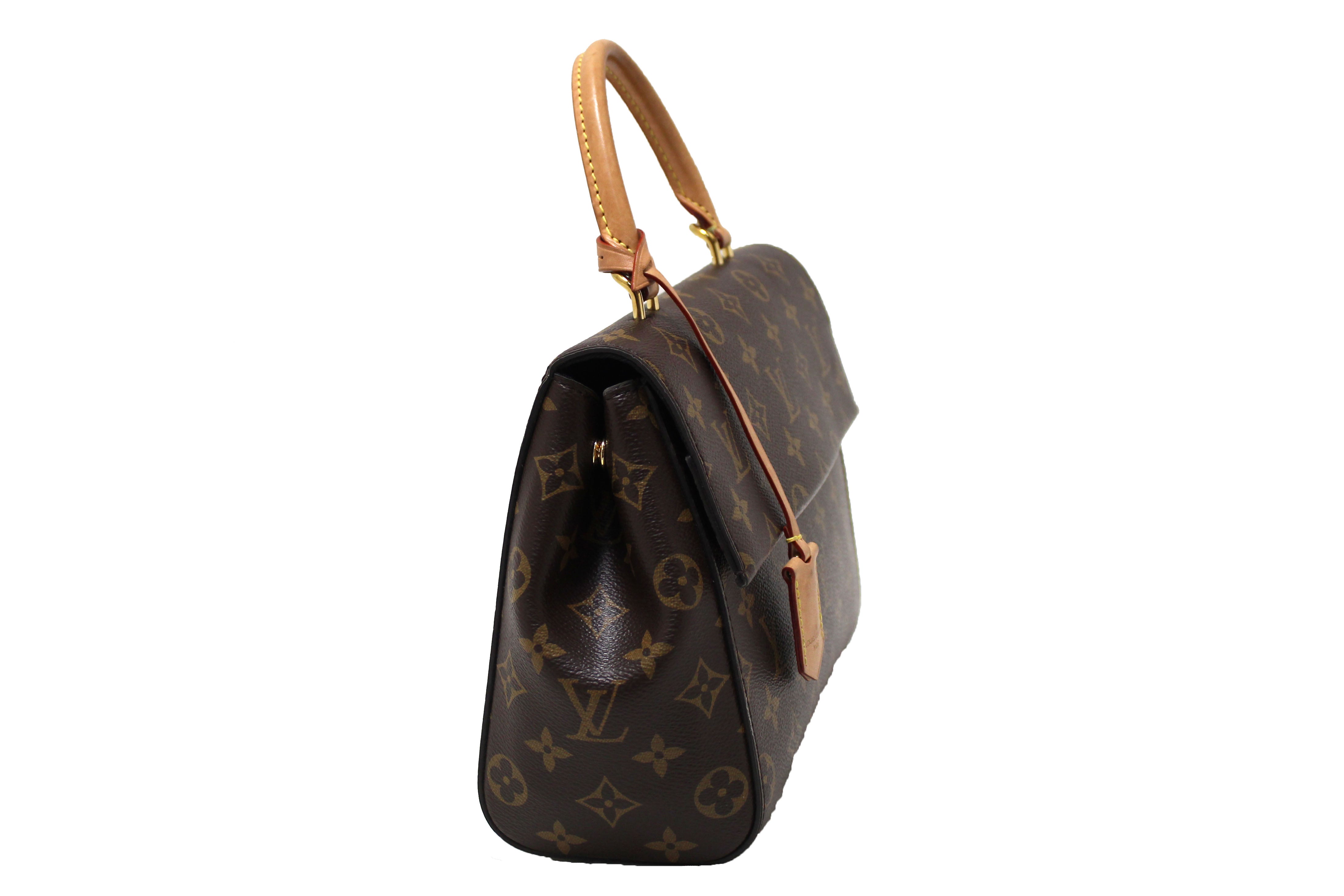 Authentic Louis Vuitton Classic Monogram Cluny BB Handbag