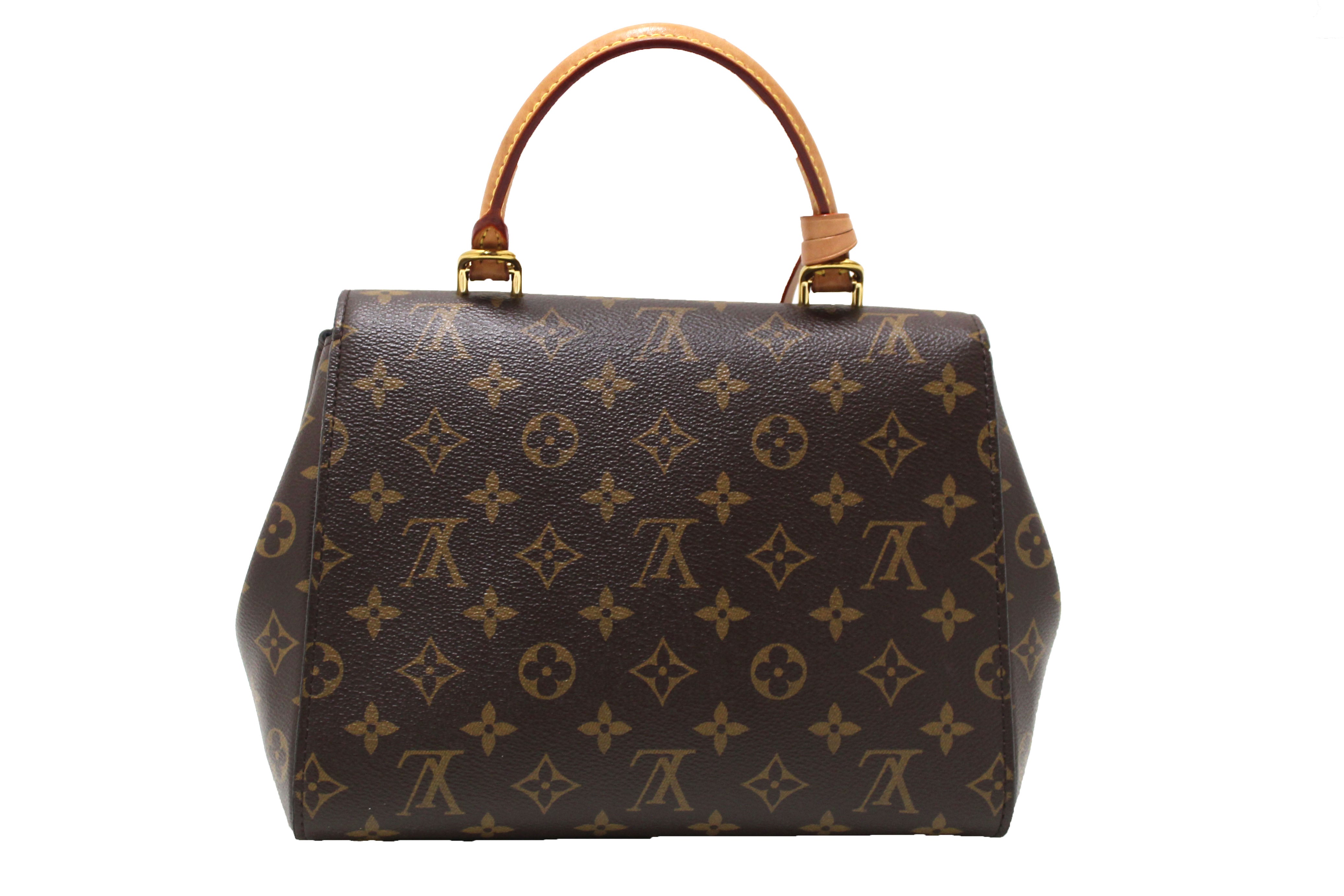 Authentic Louis Vuitton Classic Monogram Cluny BB Handbag