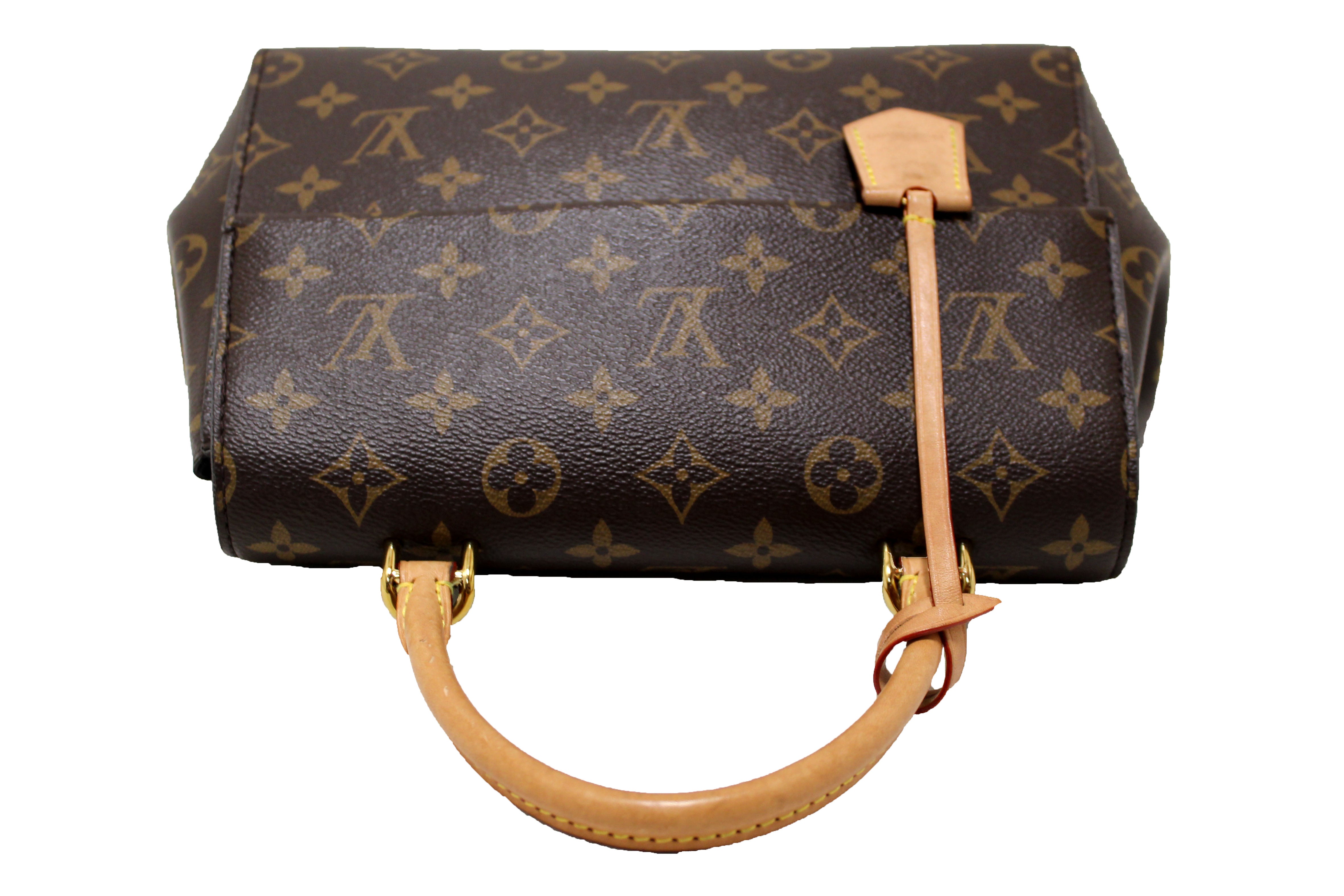 Authentic Louis Vuitton Classic Monogram Cluny BB Handbag