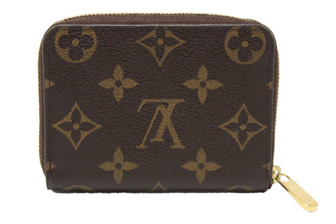 Authentic Louis Vuitton Classic Monogram Zippy Coin Purse