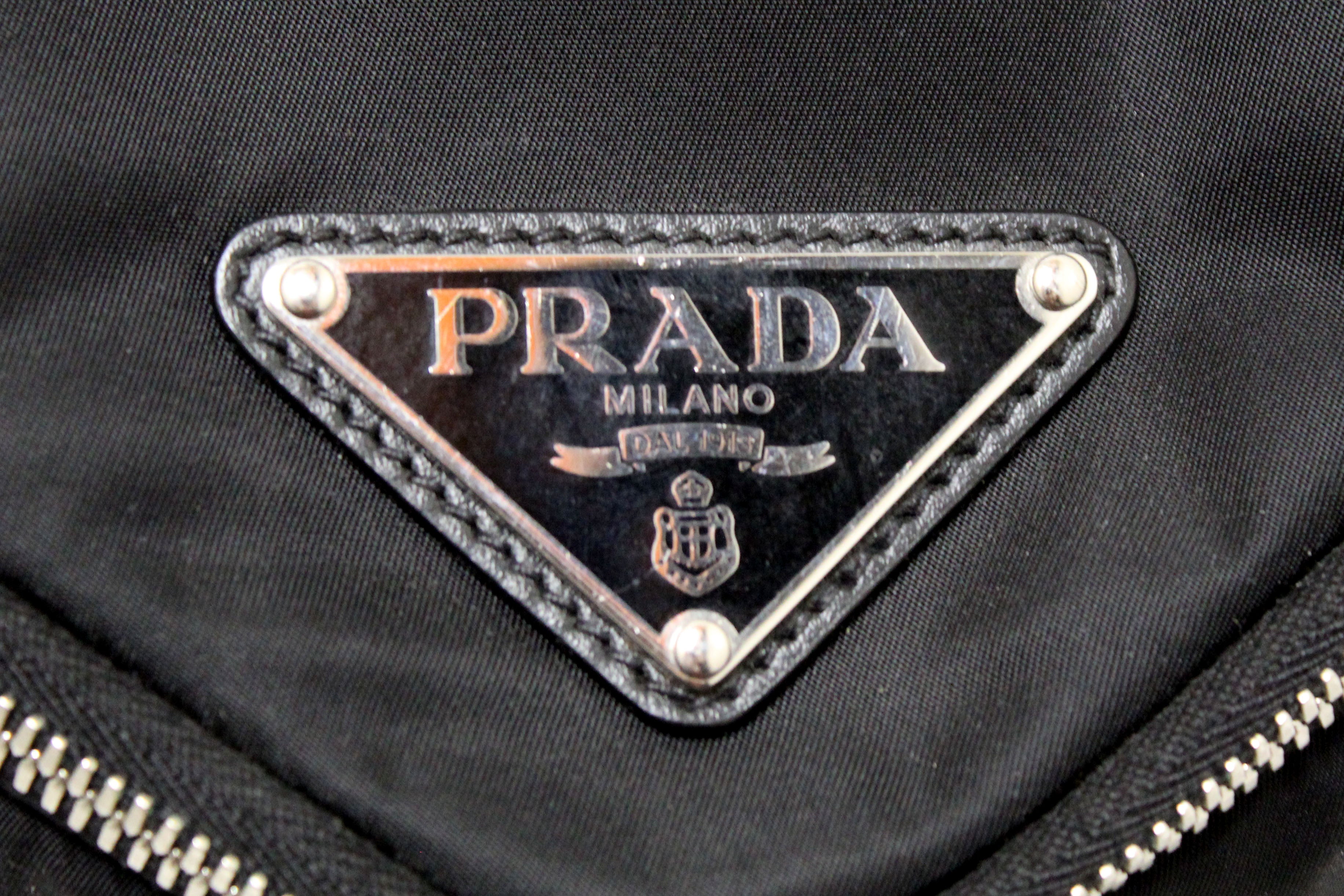 Authentic prada backpack best sale